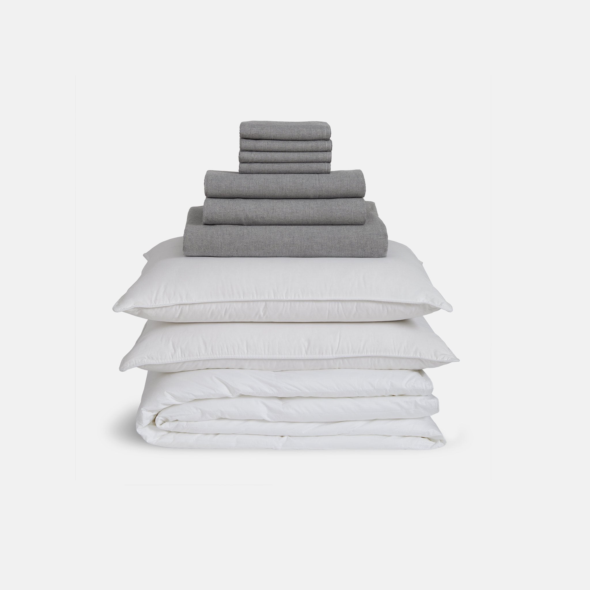 Heathered Cashmere Bedding Move-In Bundle - Image 4