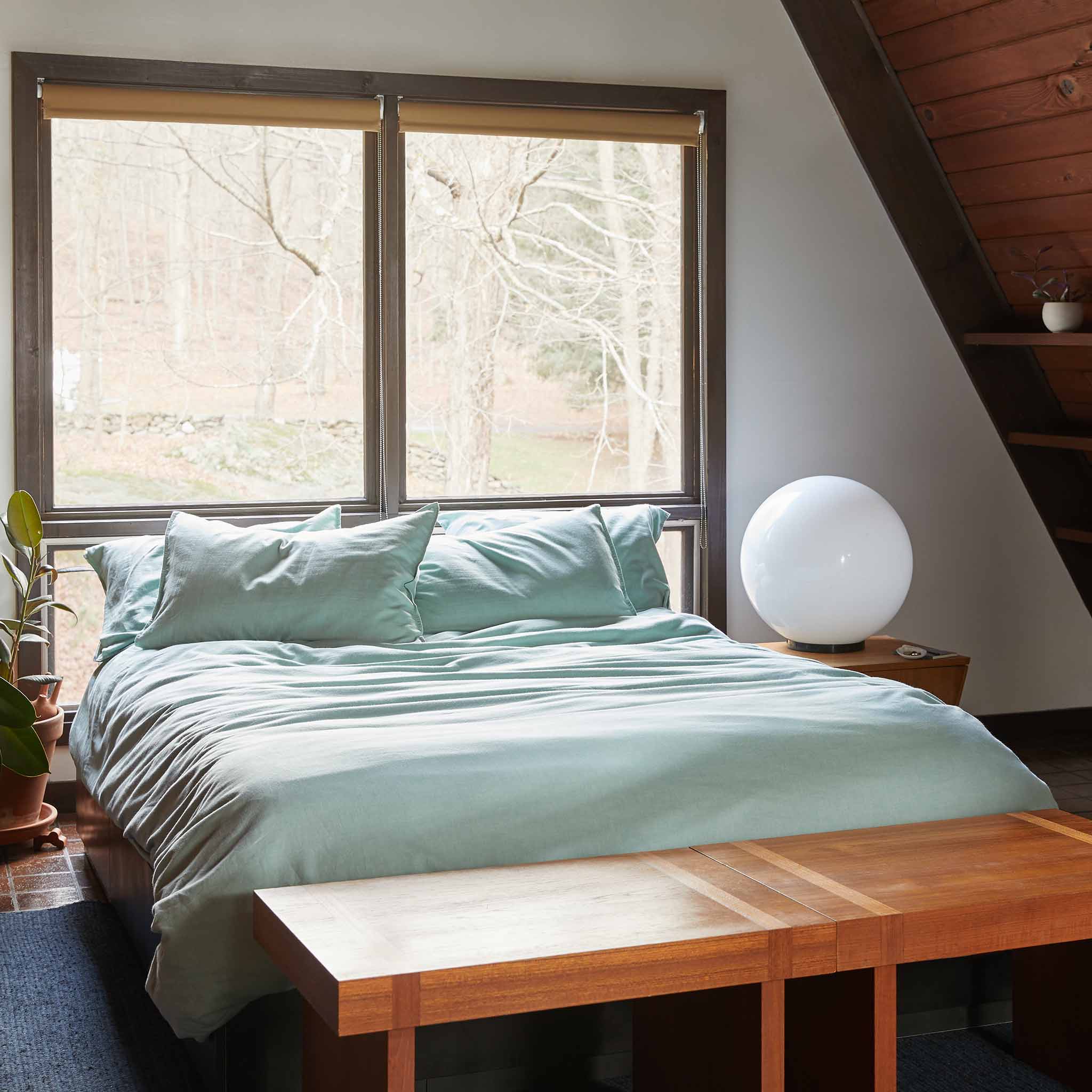 Heathered Cashmere Duvet Cover - Last Call - Image 14
