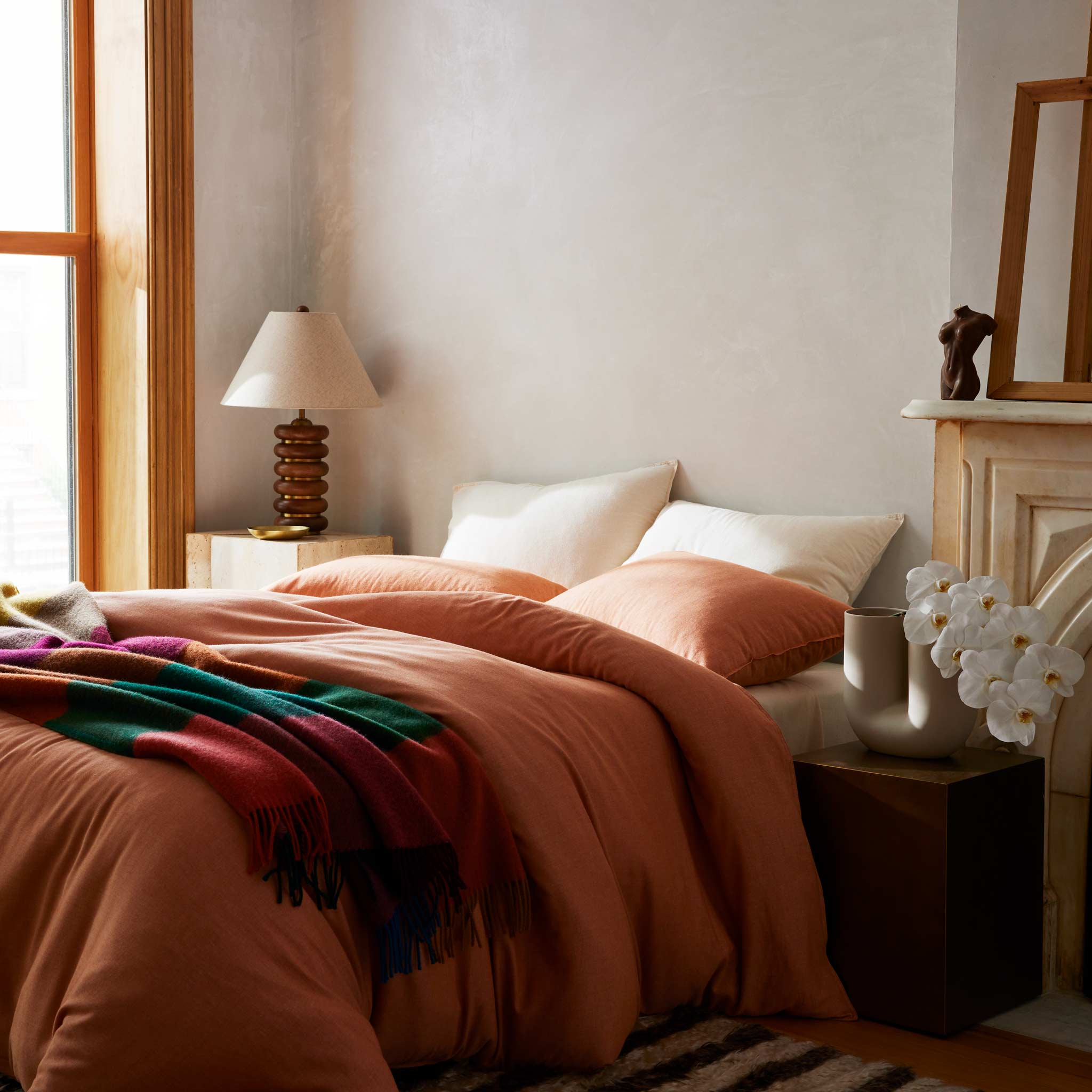 Heathered Cashmere Pillowcases - Last Call - Image 26
