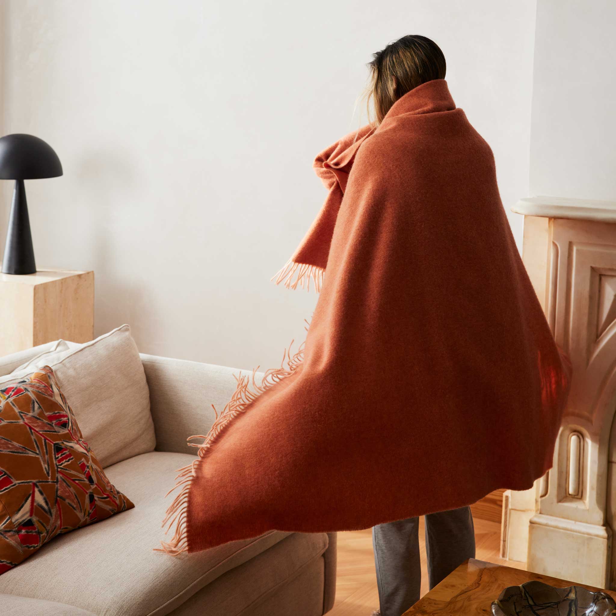 Two-Toned Lambswool Throw Blanket - Image 13
