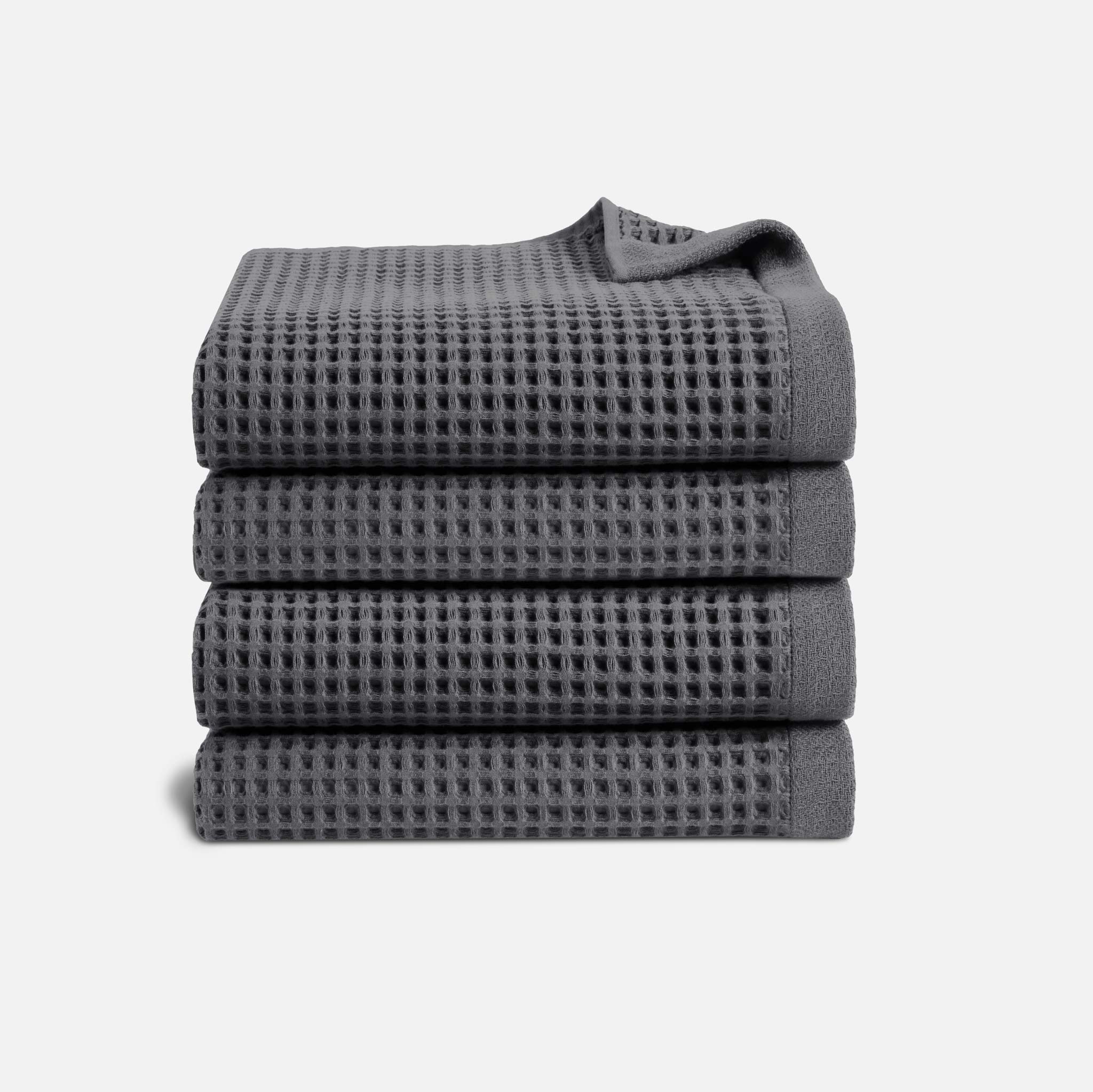 Dreamweave Waffle Set of 4 Bath Towel Bundle - Image 5