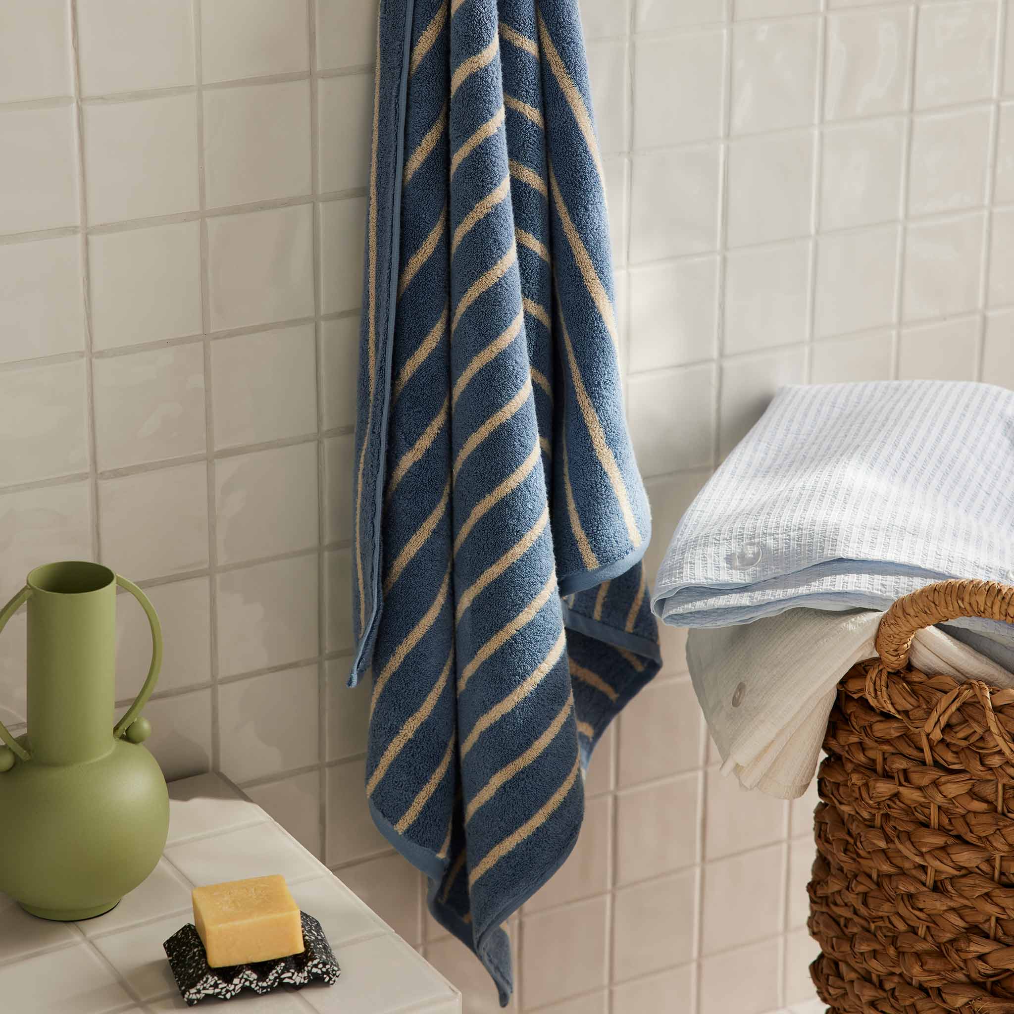 Super-Plush Turkish Cotton Washcloths Set of 2 - Last Call - Image 8
