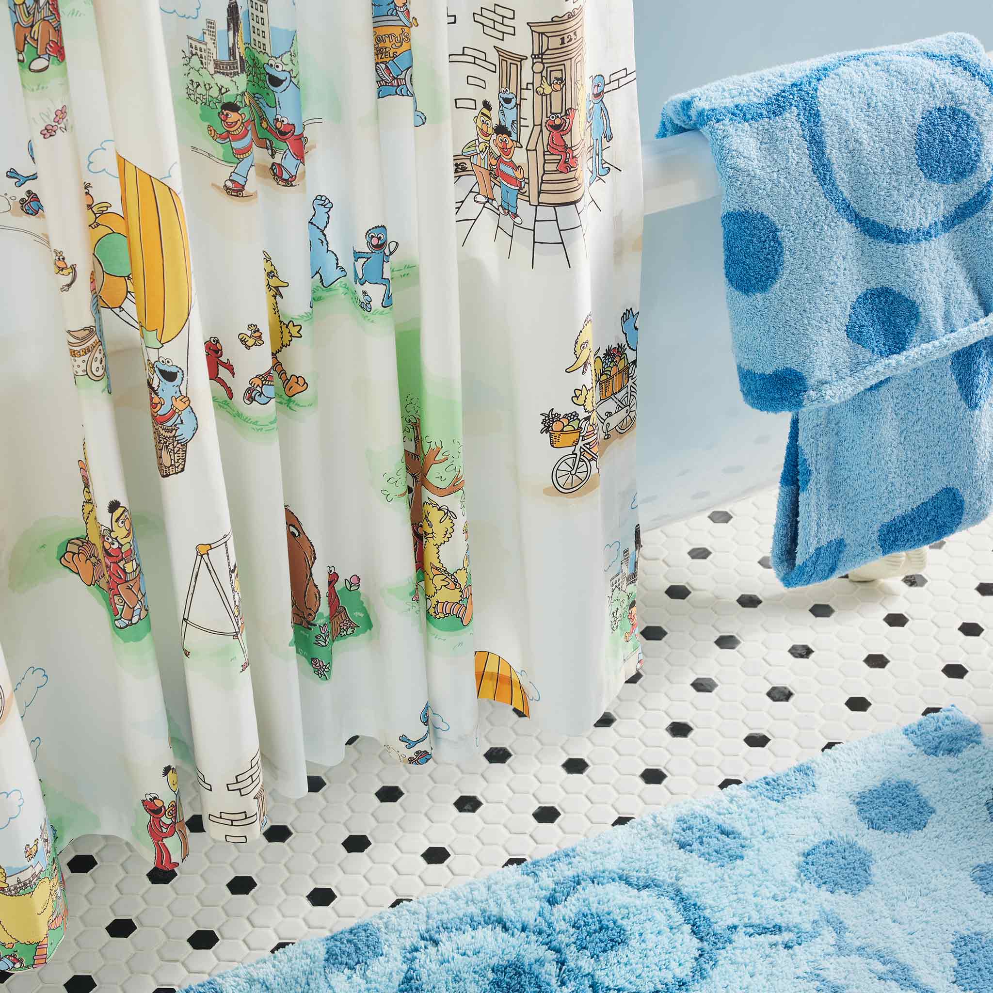 Sesame Street® Shower Curtain - Last Call - Image 2