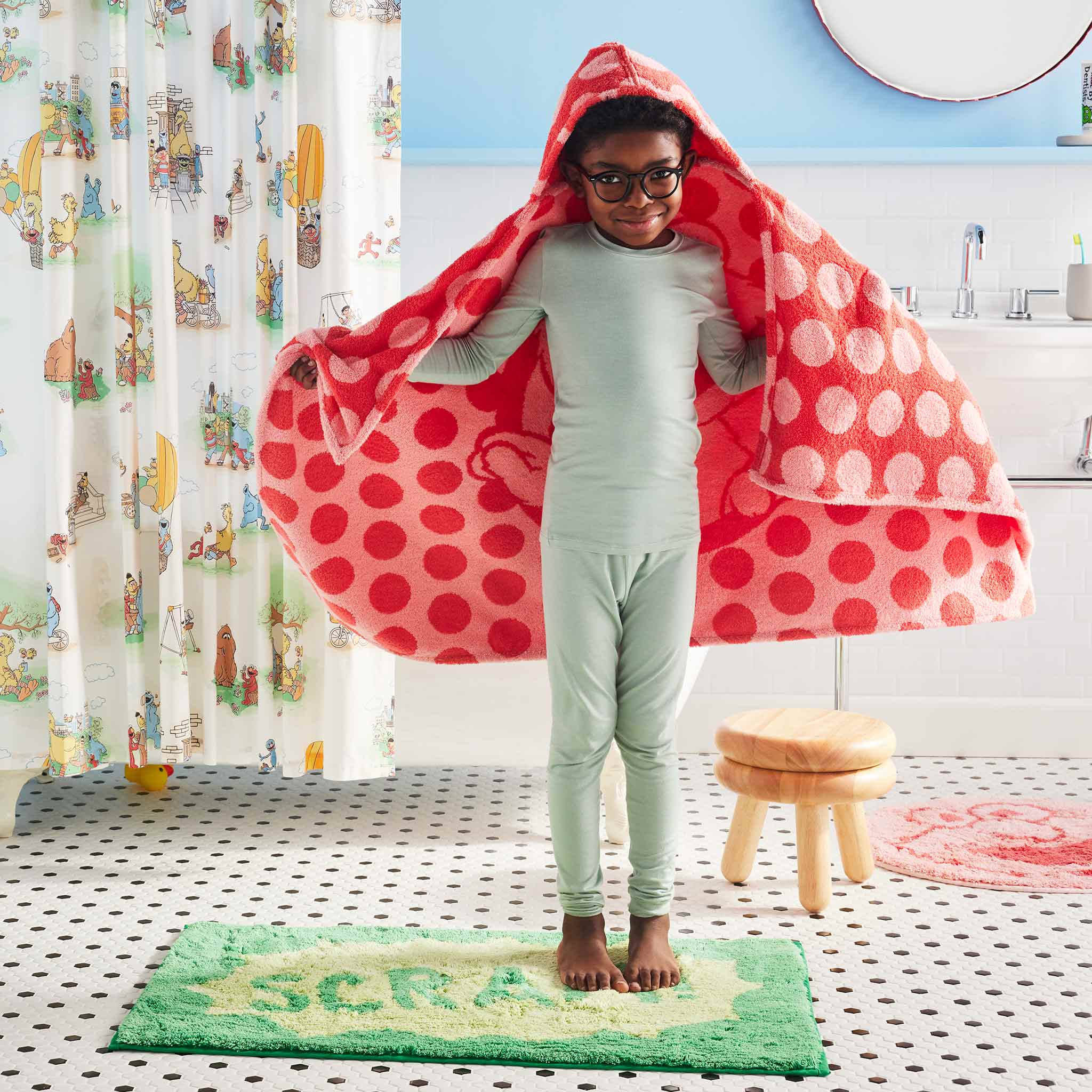 Sesame Street® Hooded Bath Towel - Last Call - Image 2