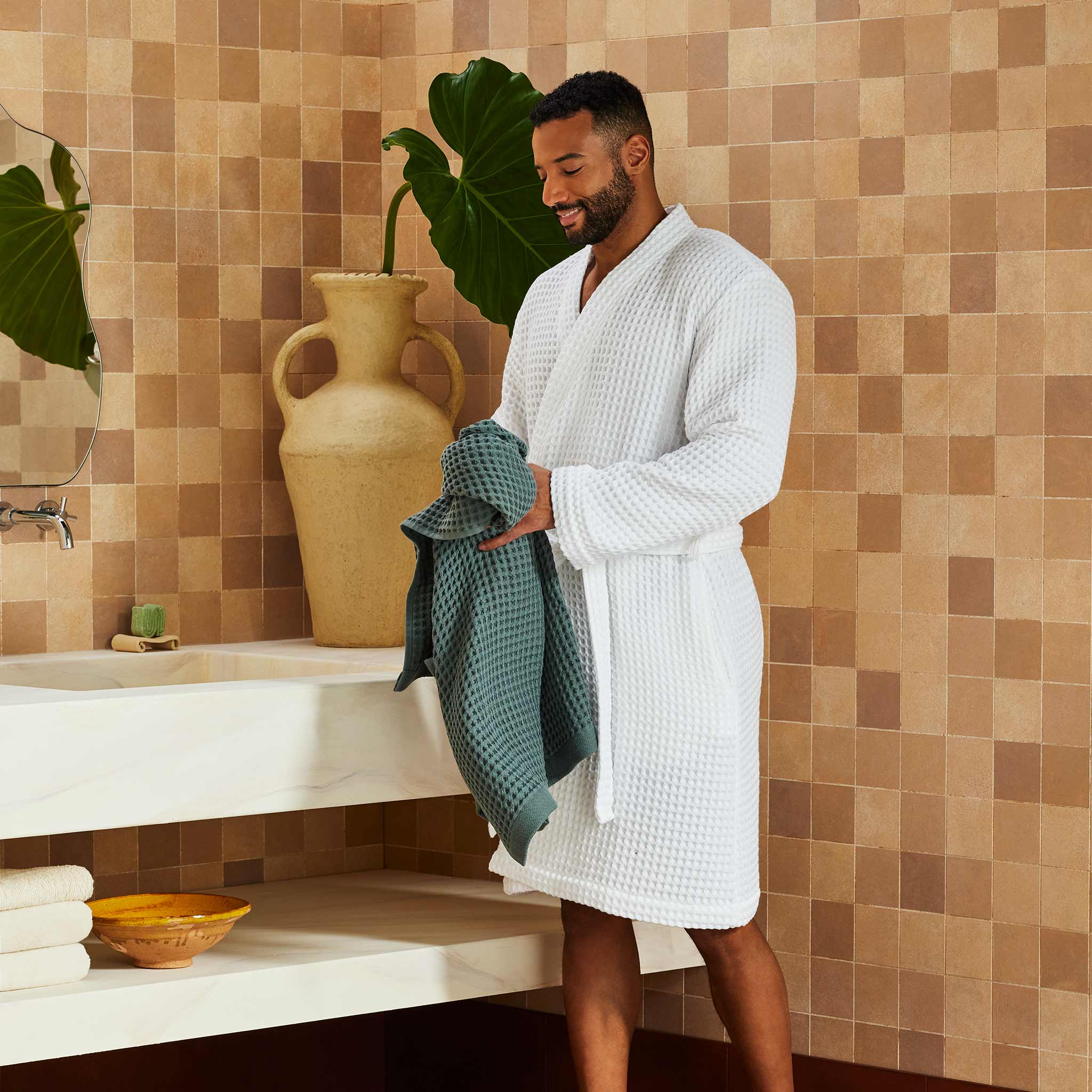 Dreamweave Waffle Robe - Image 6