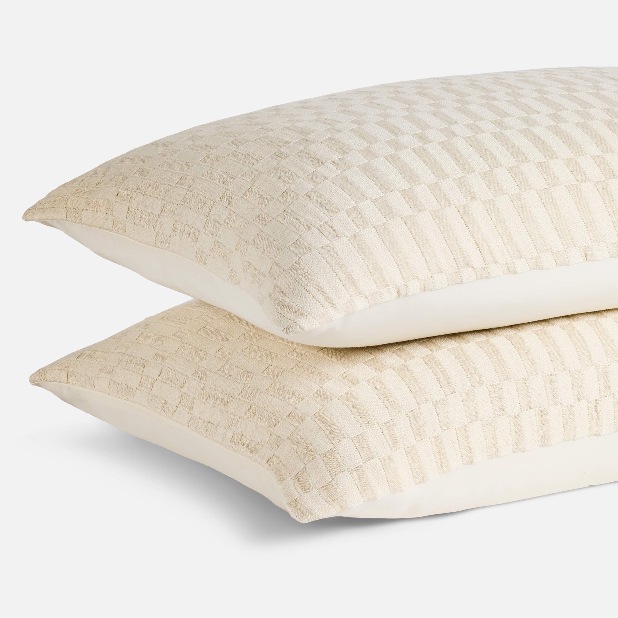 Woven Checkerboard Sham Set - Image 23