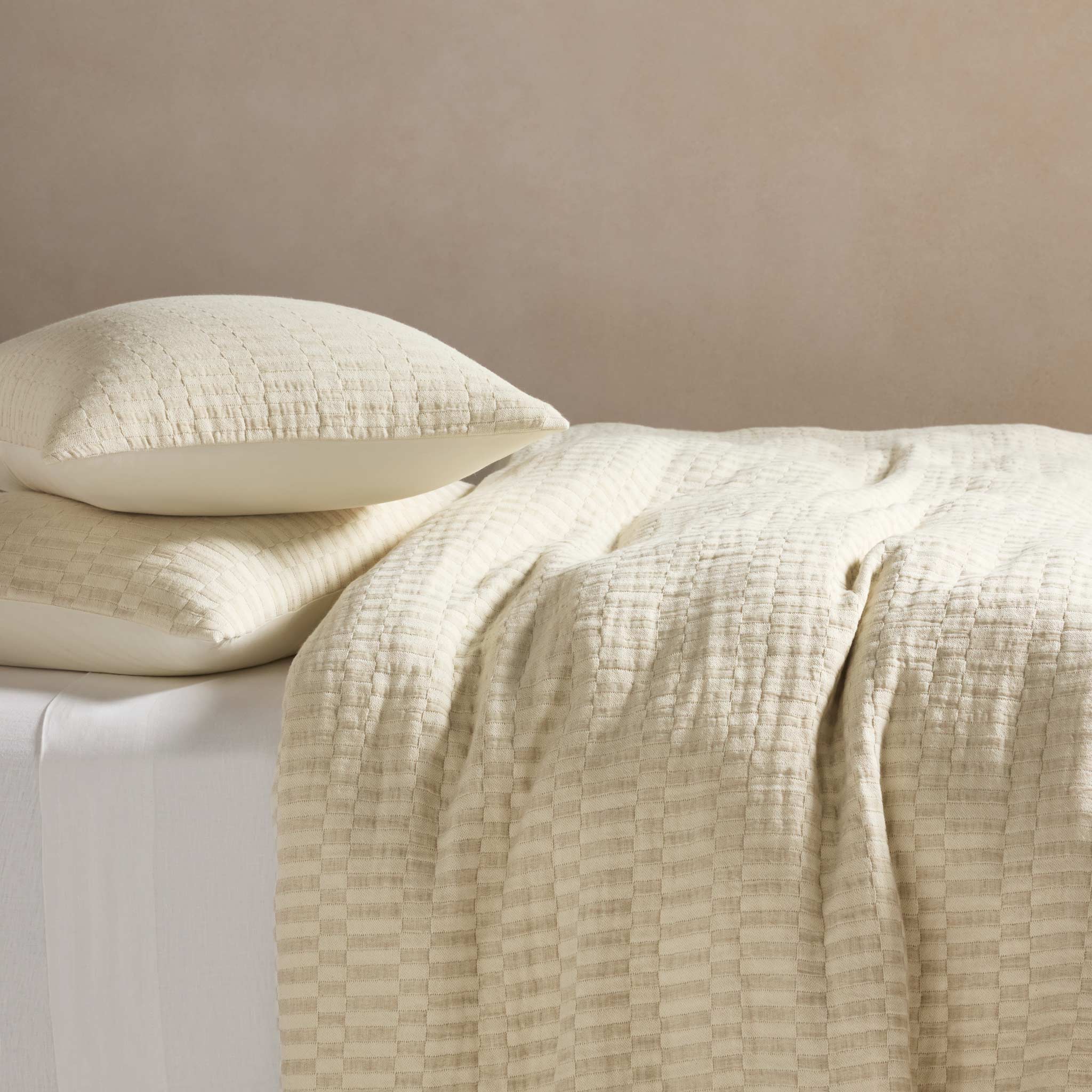 Woven Checkerboard Duvet Cover - Image 9