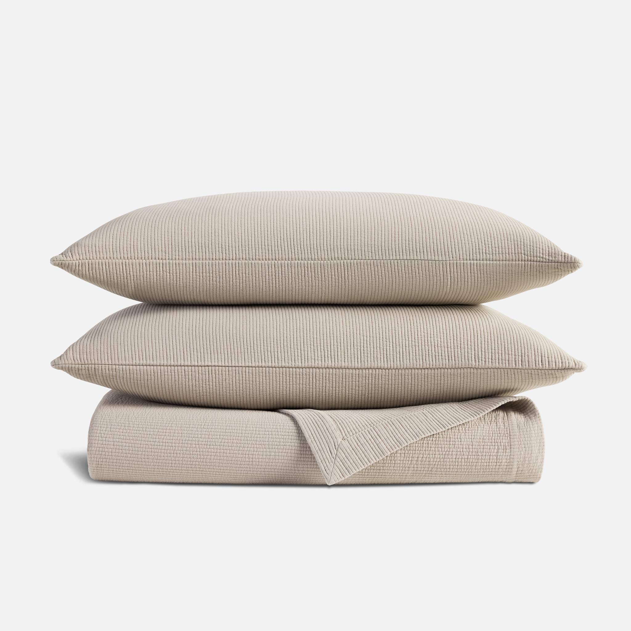 Ribbed Matelasse Quilt Set - Image 2