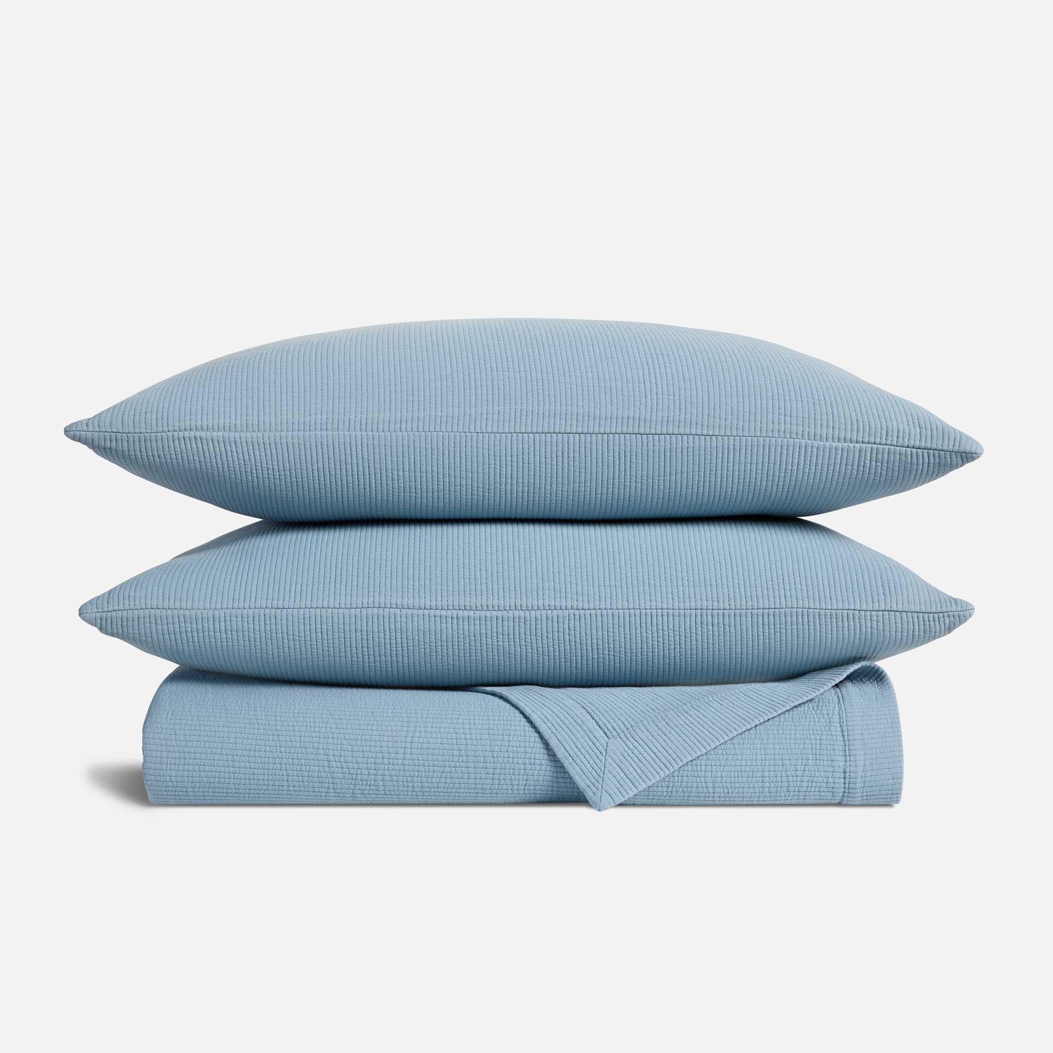 Ribbed Matelasse Quilt Set - Image 6