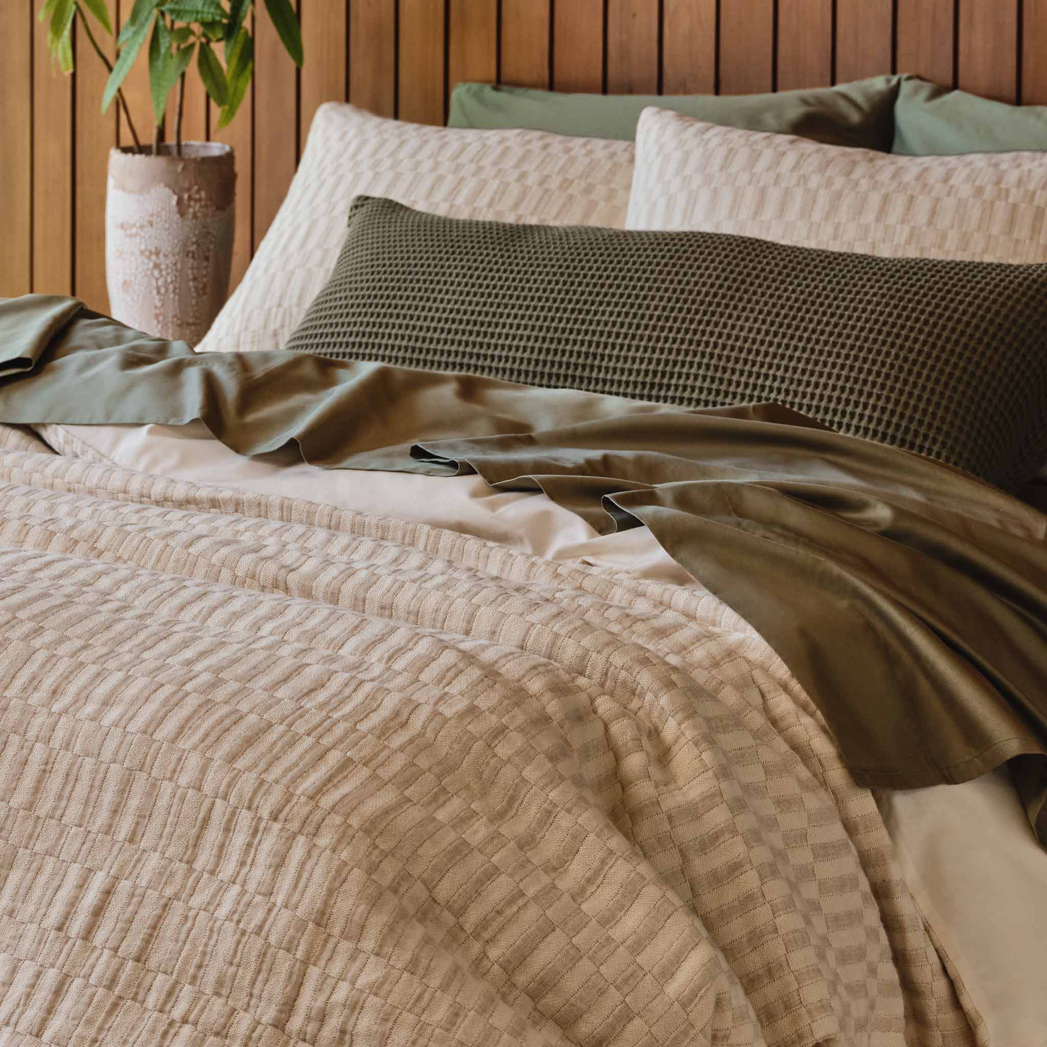 Dreamweave Waffle Lumbar Pillow Cover - Image 3