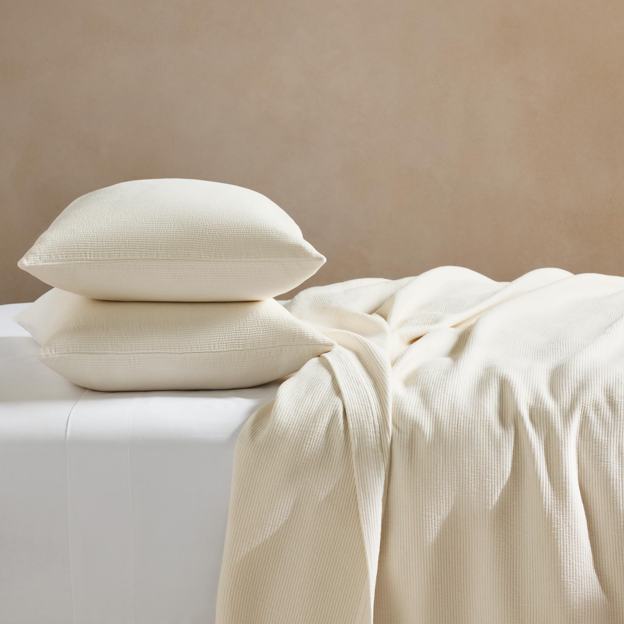 Ribbed Matelasse Sham Set - Image 16