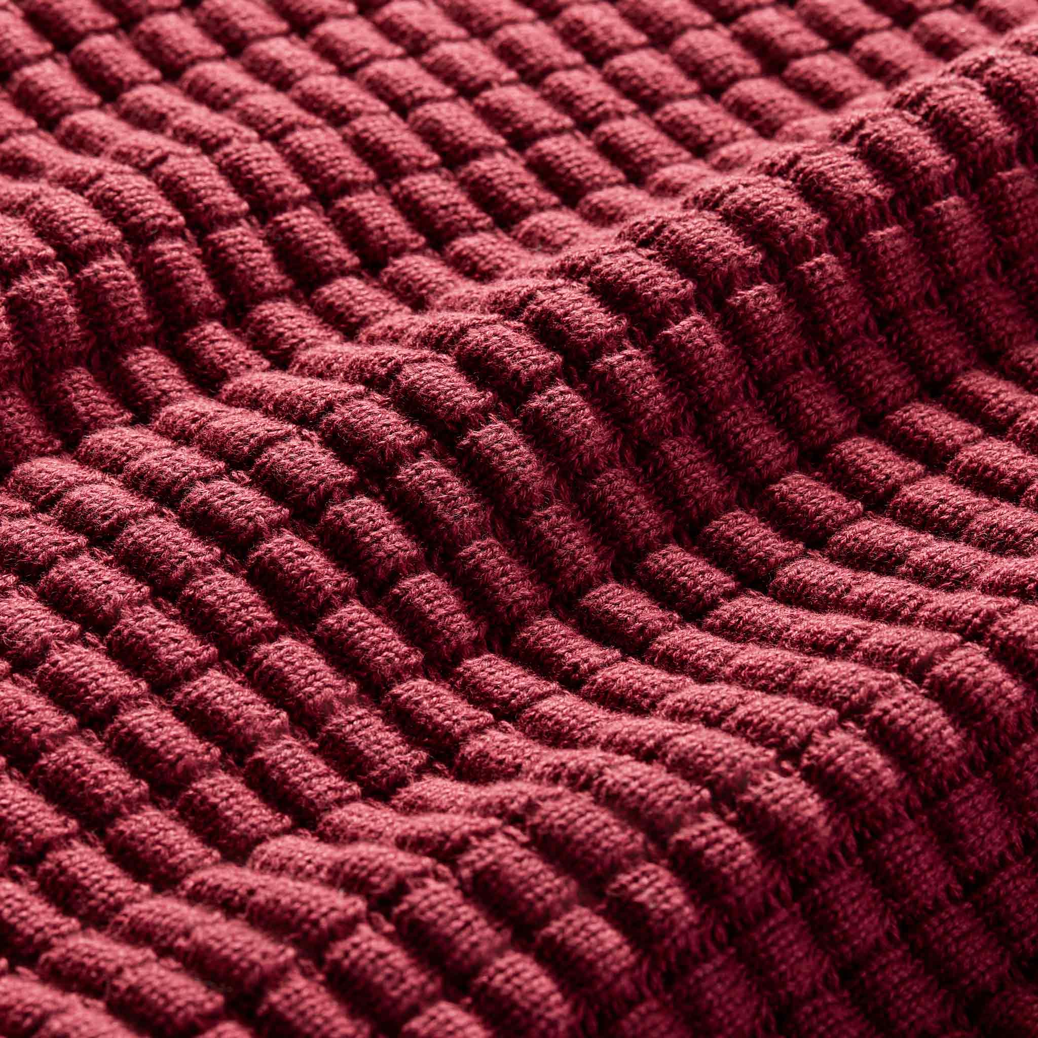 Grid Knit Cotton Throw Blanket - Last Call - Image 16