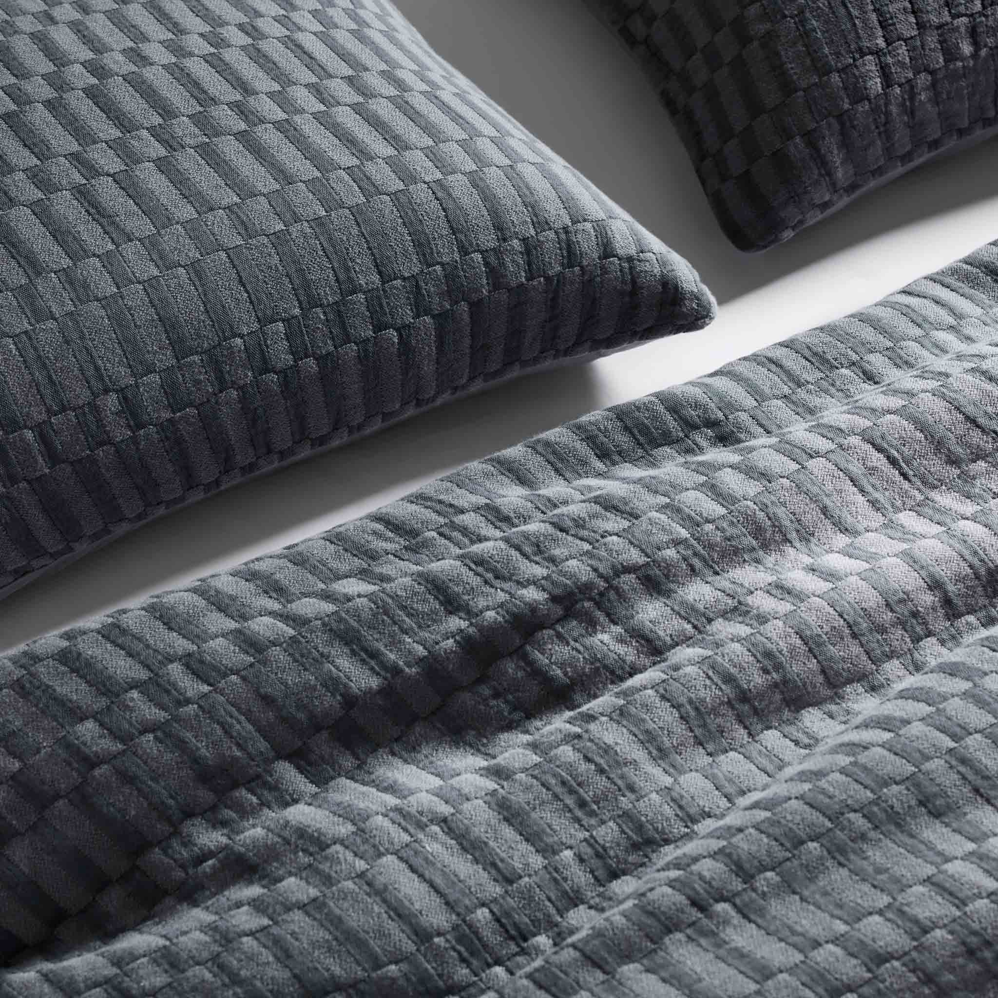 Woven Checkerboard Sham Set - Image 10