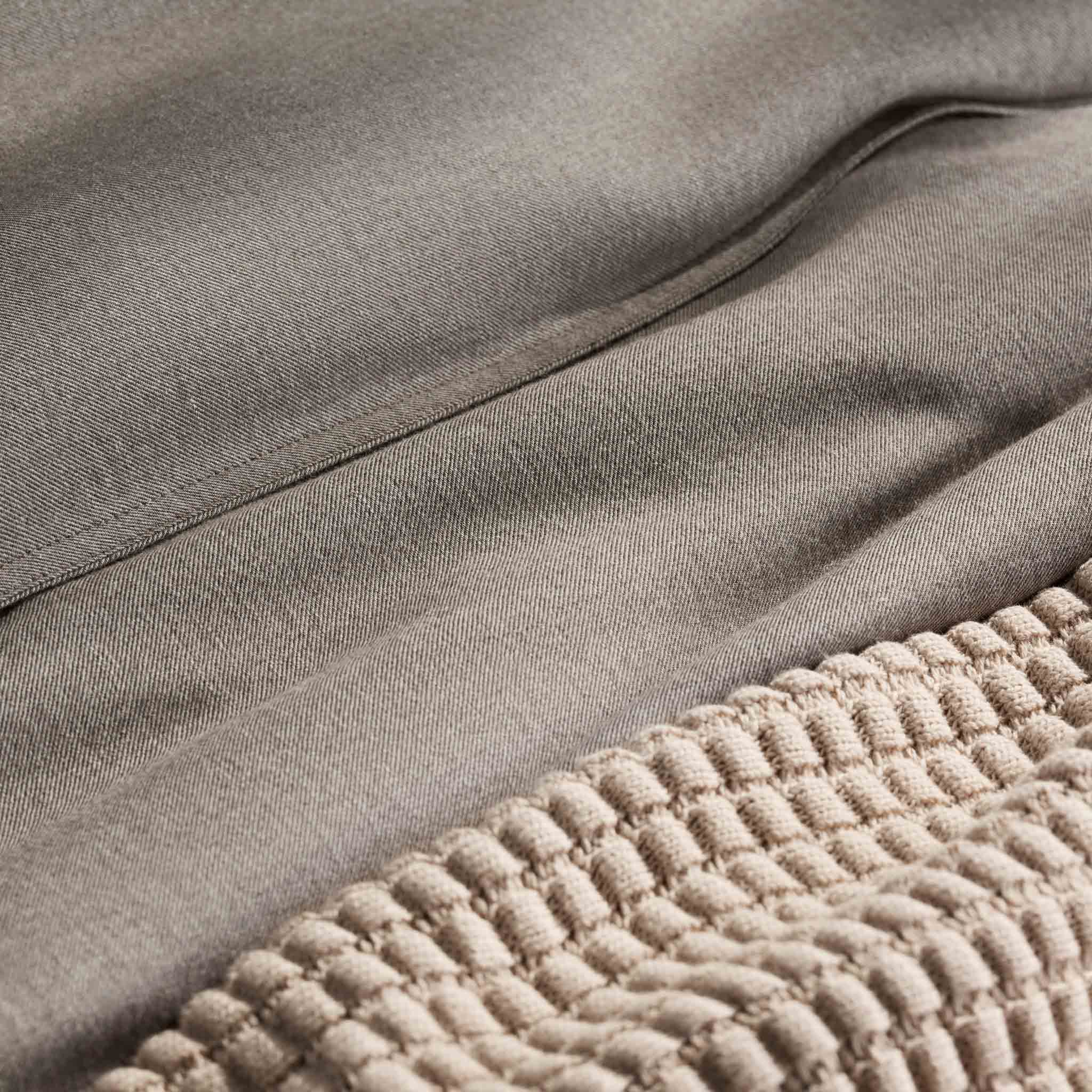 Grid Knit Cotton Throw Blanket - Last Call - Image 18