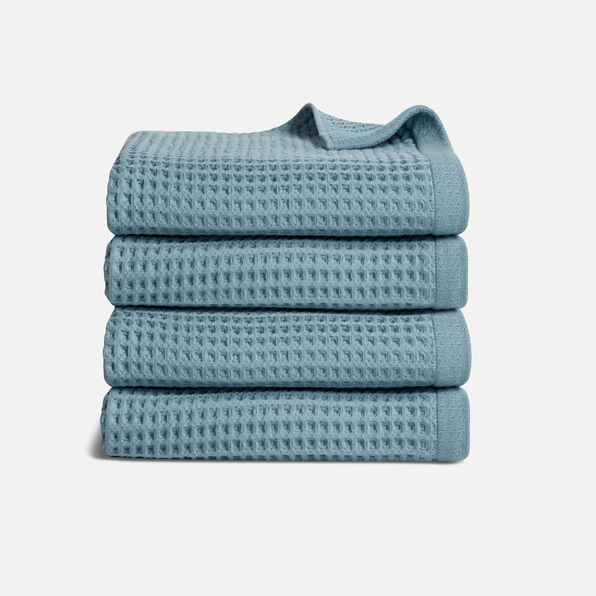Dreamweave Waffle Set of 4 Bath Towel Bundle - Image 8