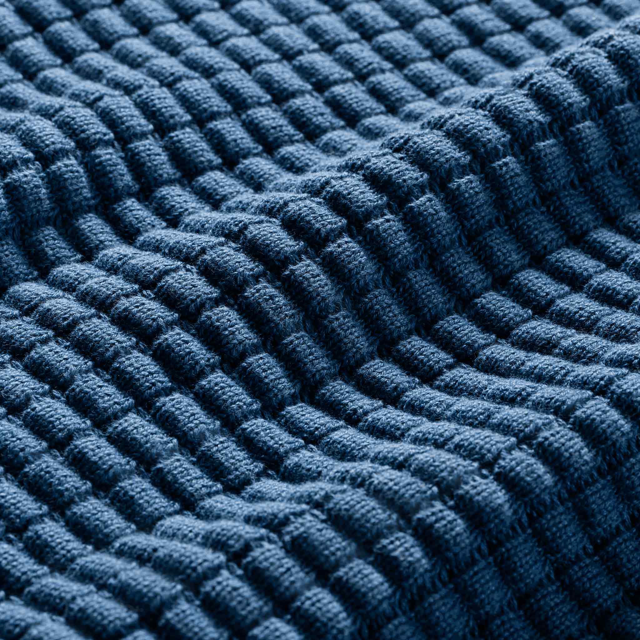 Grid Knit Cotton Throw Blanket - Last Call - Image 28