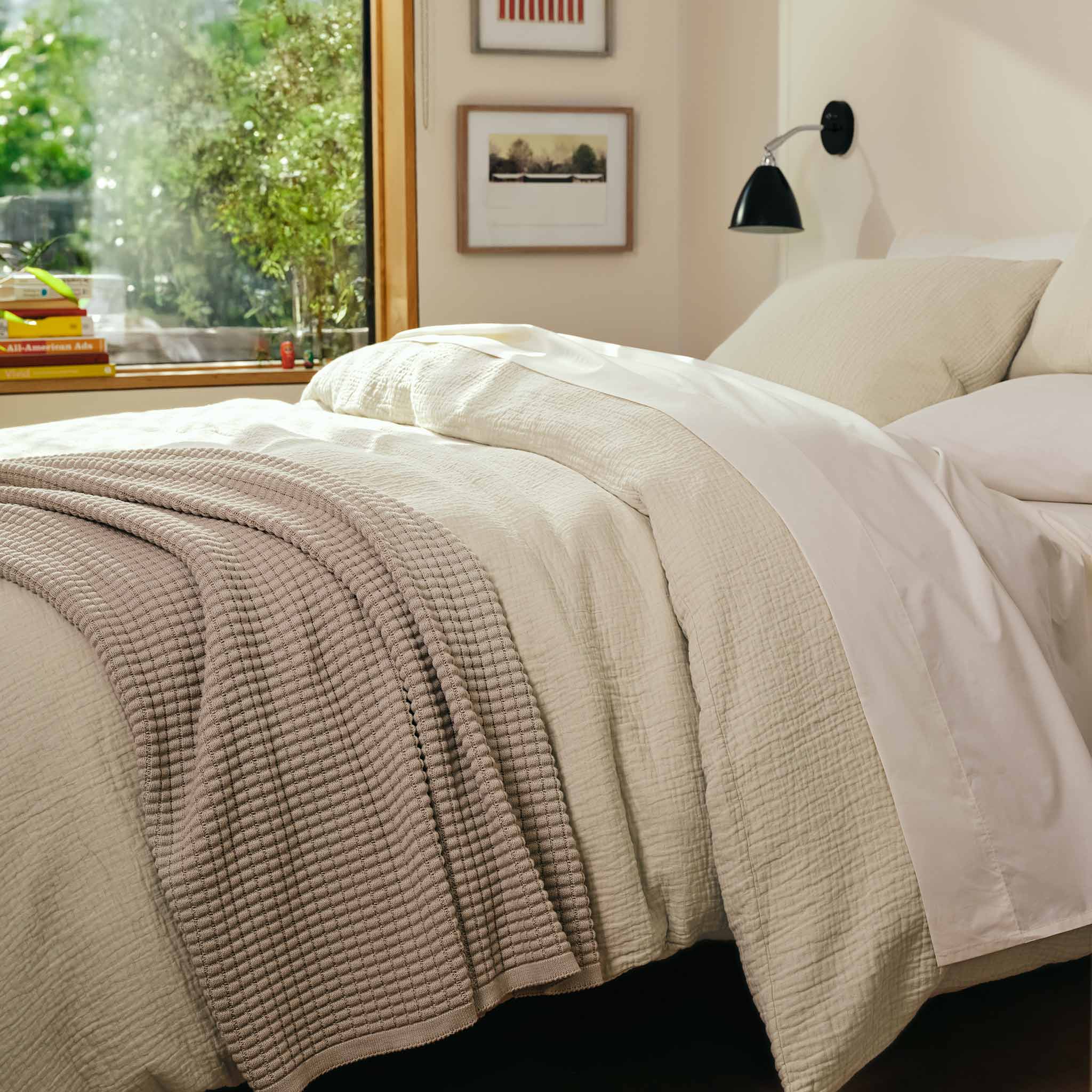 Breezeweave Crinkle Cotton Duvet Set - Image 3