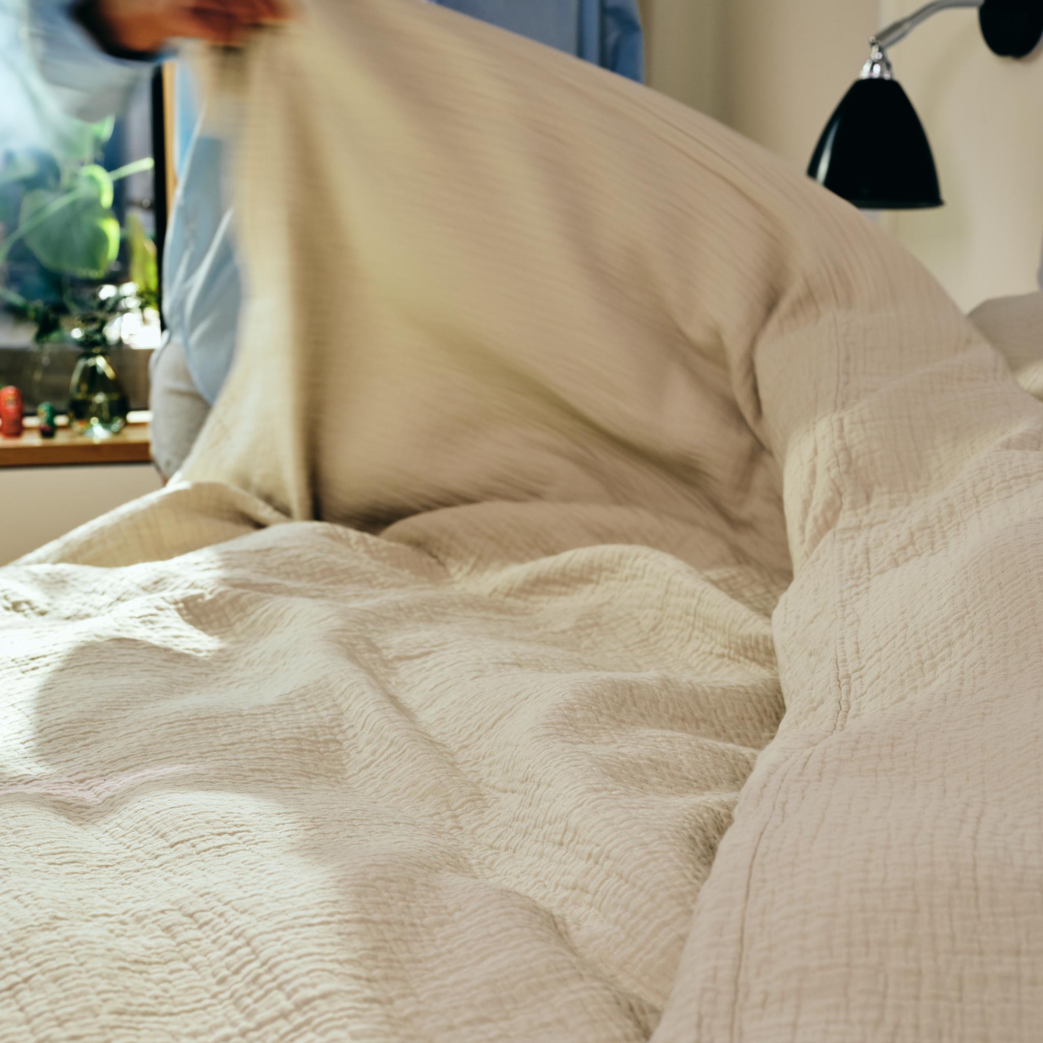 Breezeweave Crinkle Cotton Duvet Set - Image 8