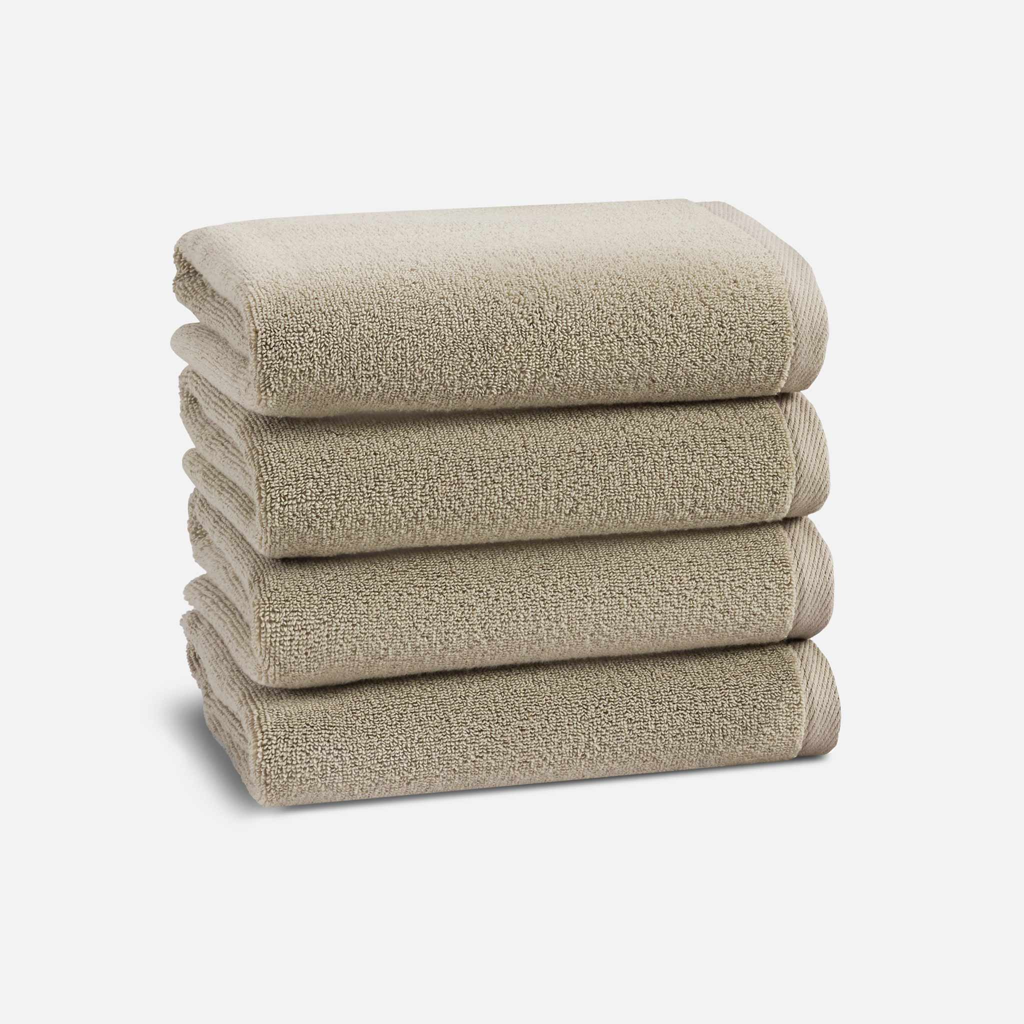 Plush Turkish Cotton Set of 4 Bath Towel Bundle - Image 5