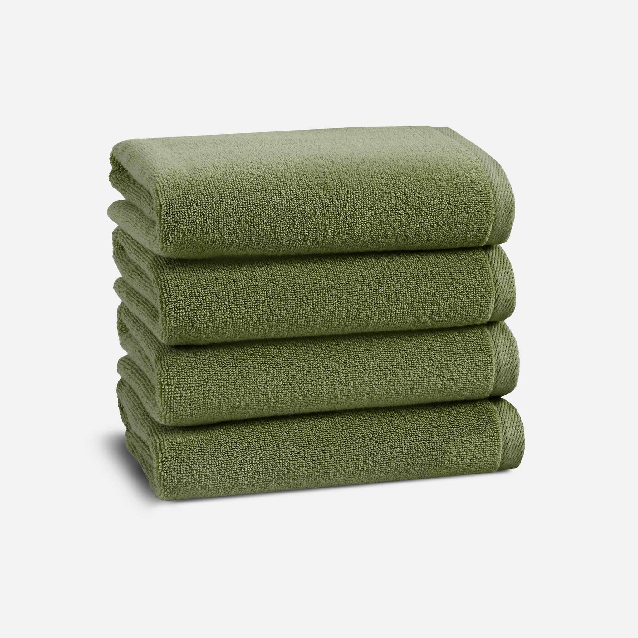 Plush Turkish Cotton Set of 4 Bath Towel Bundle - Image 9