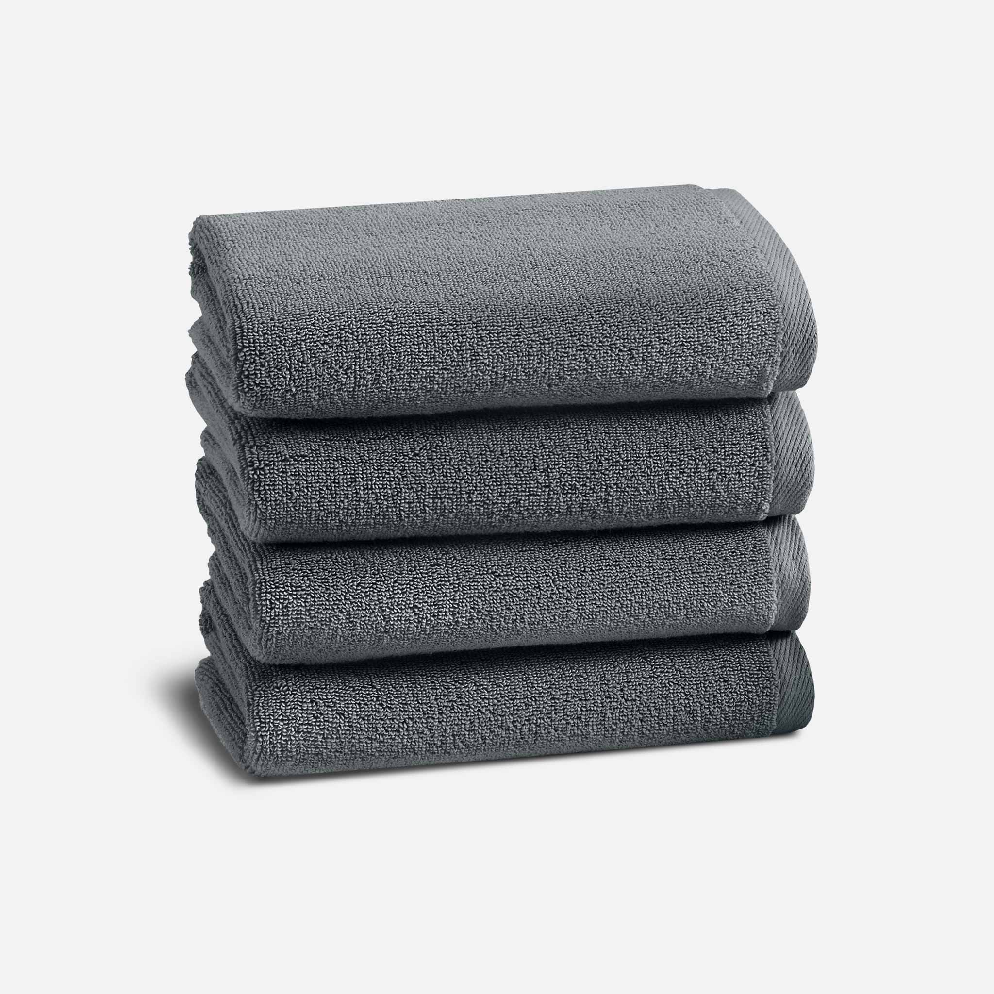 Plush Turkish Cotton Set of 4 Bath Towel Bundle - Image 7