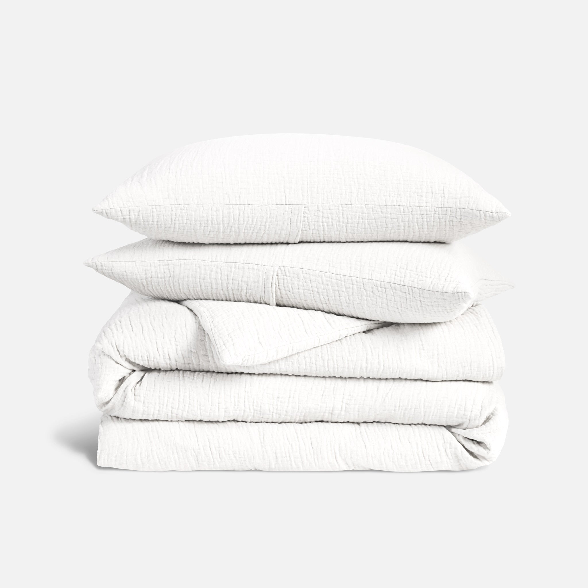 Breezeweave Crinkle Cotton Duvet Set - Image 9