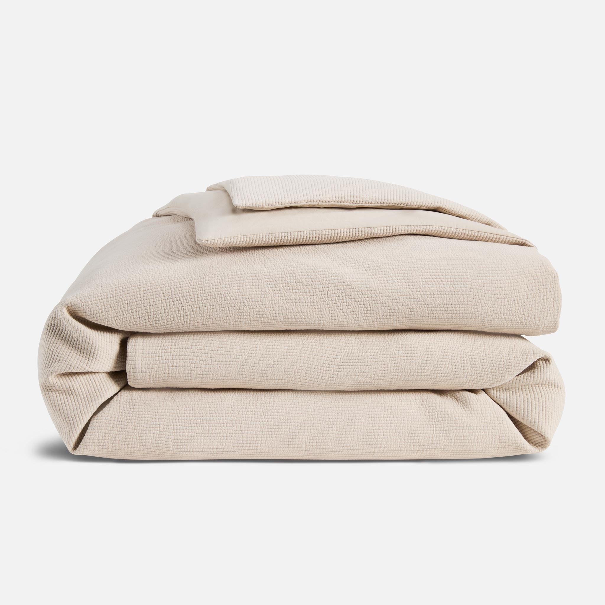 Ribbed Matelasse Duvet Cover - Last Call - Image 2