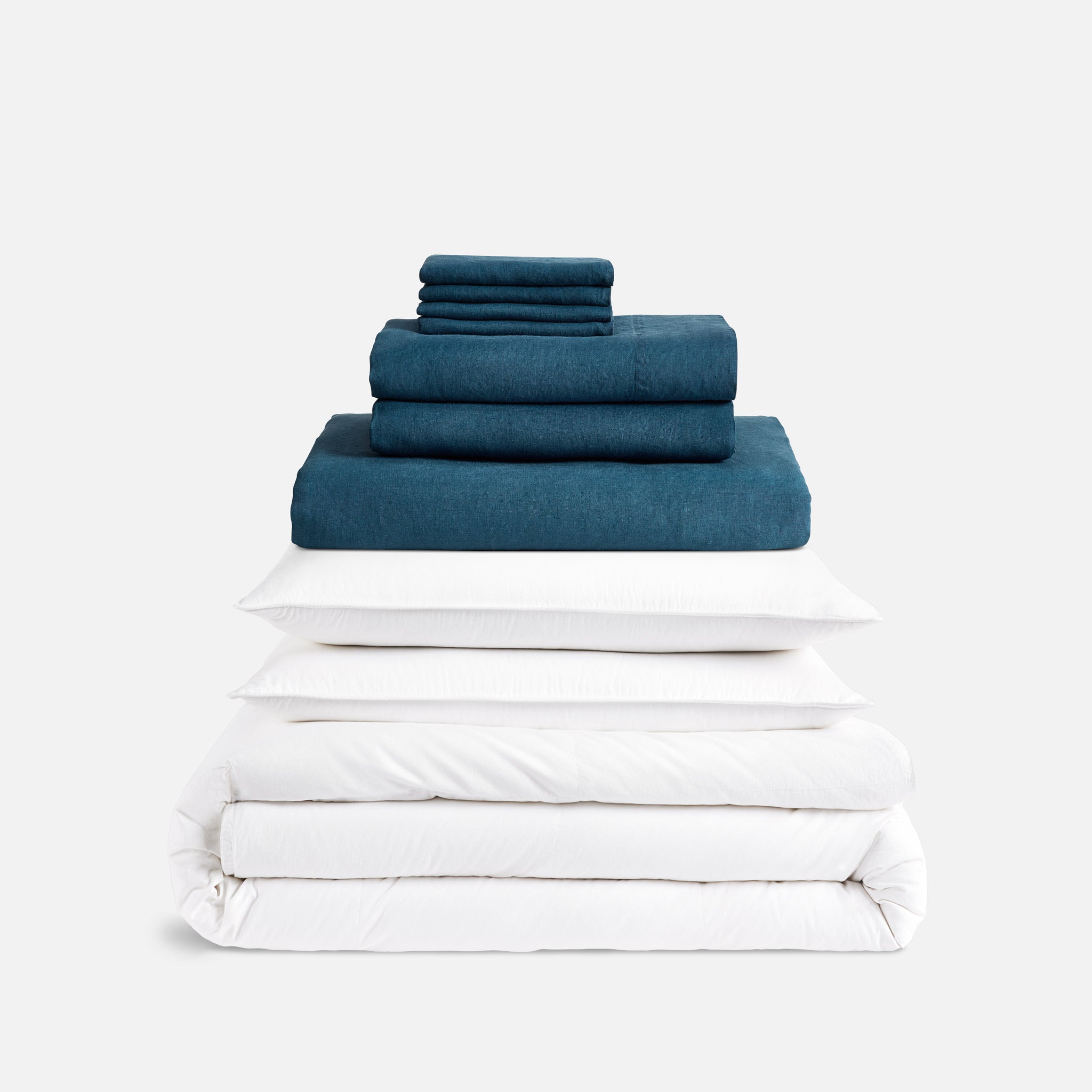 Washed European Linen Bedding Move-In Bundle - Image 13