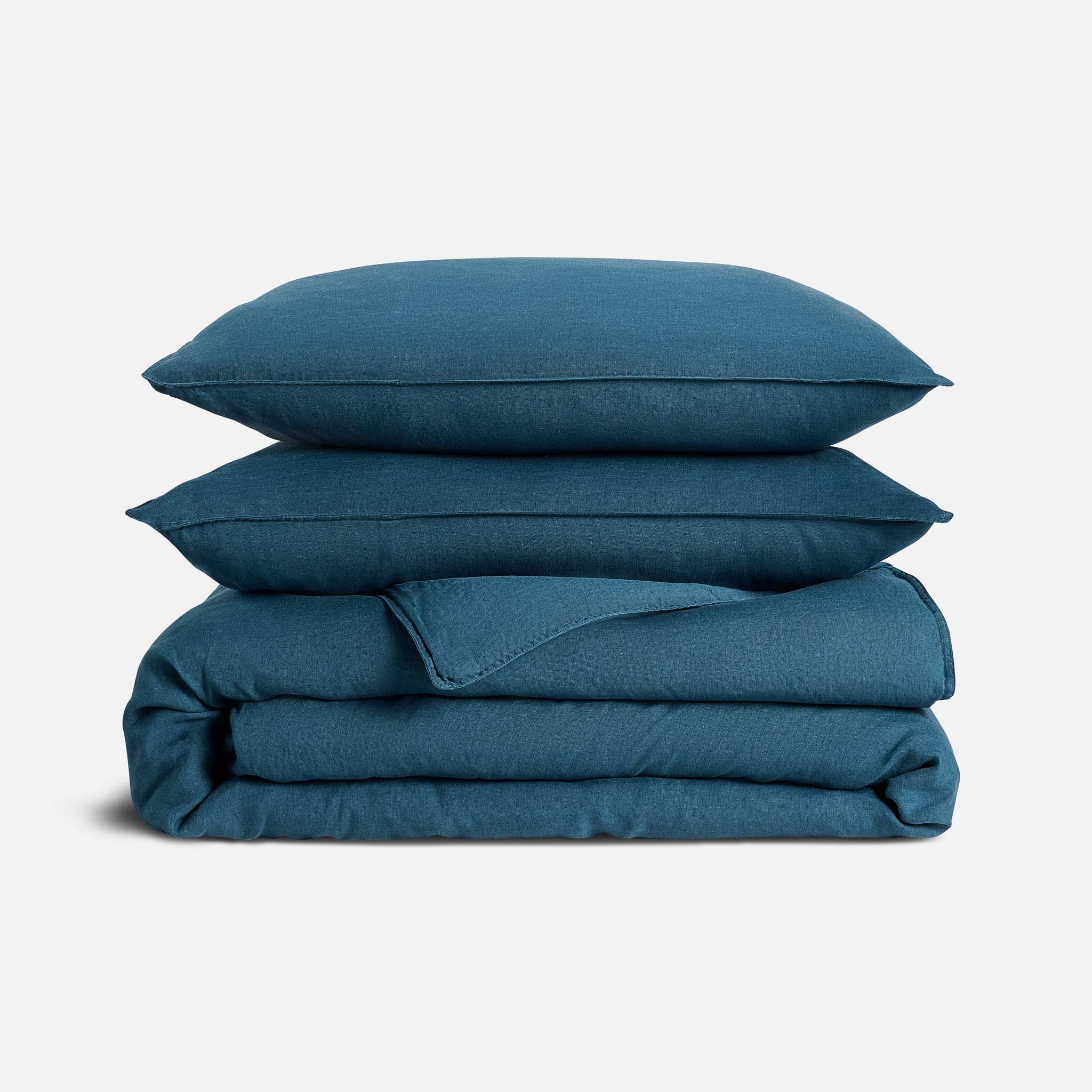 Washed European Linen Duvet Set - Image 17