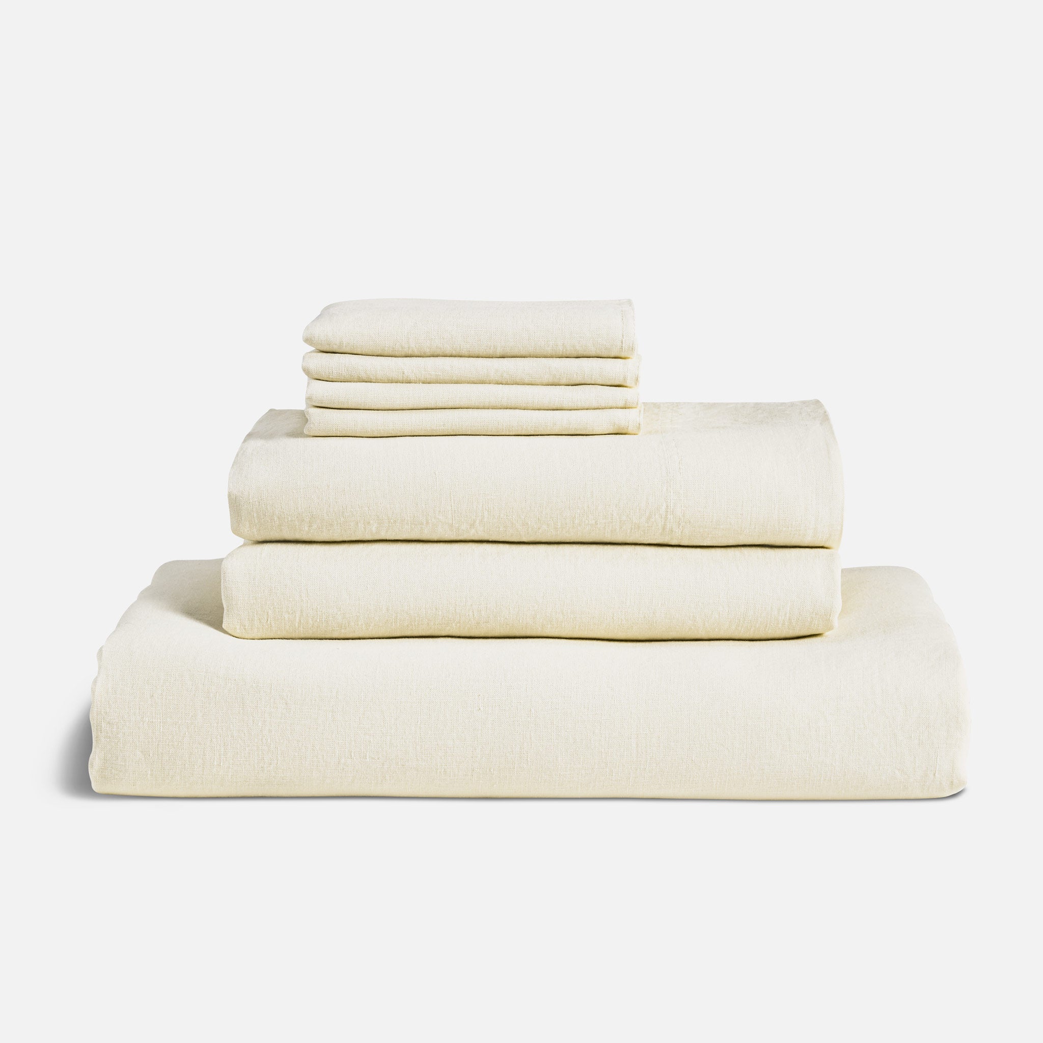 Washed European Linen Hardcore Sheet Bundle