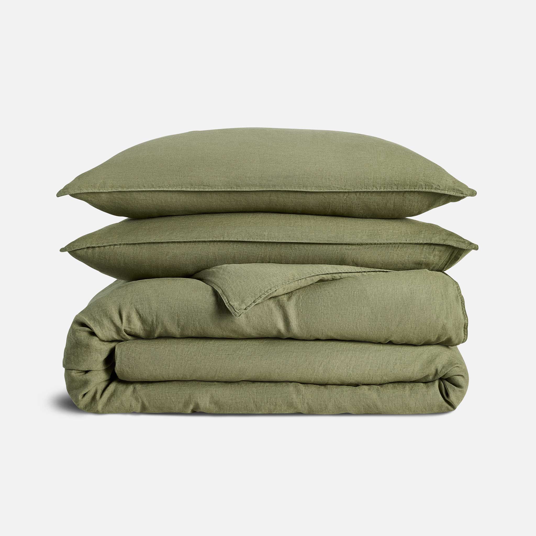 Washed European Linen Duvet Set - Image 26