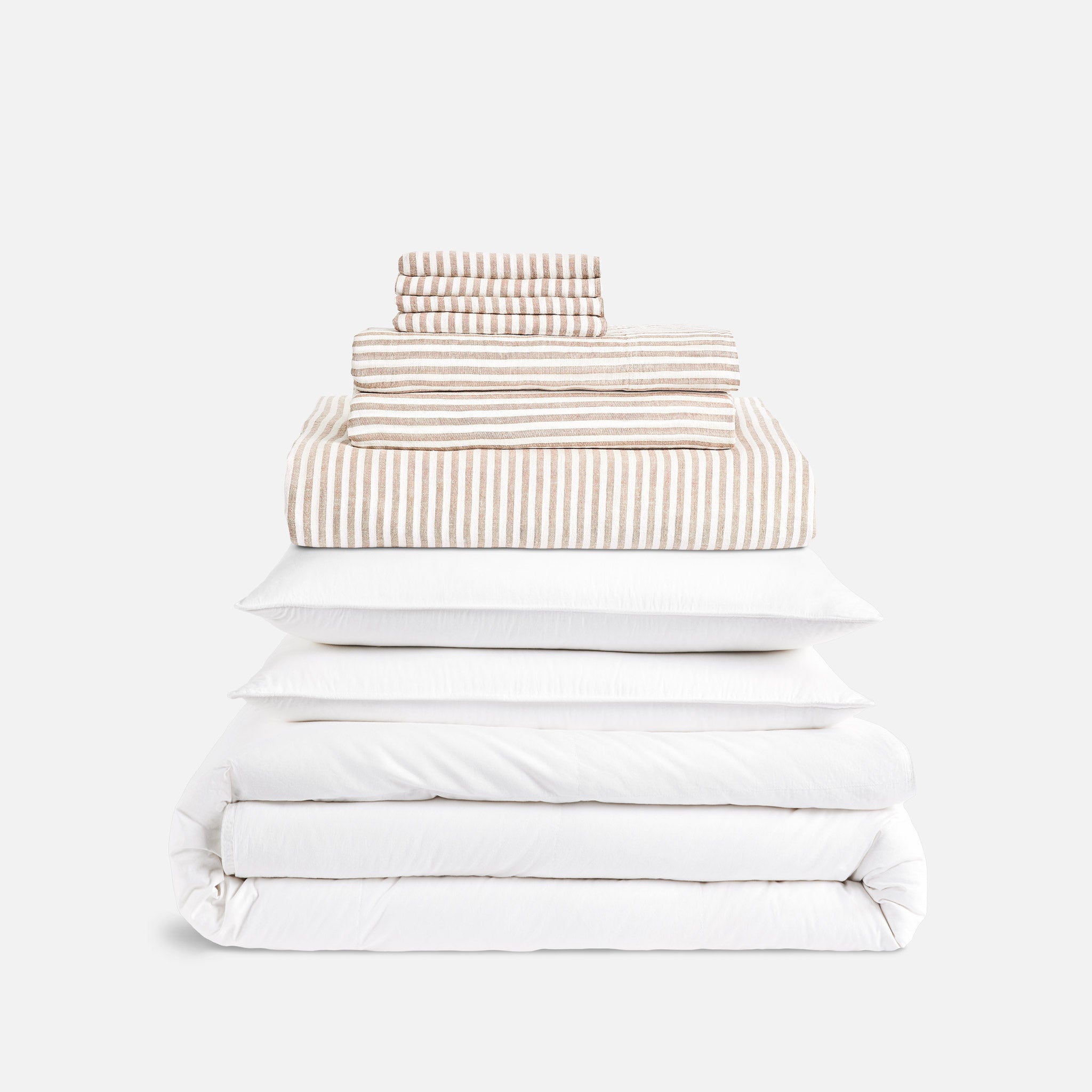 Washed European Linen Bedding Move-In Bundle - Image 9