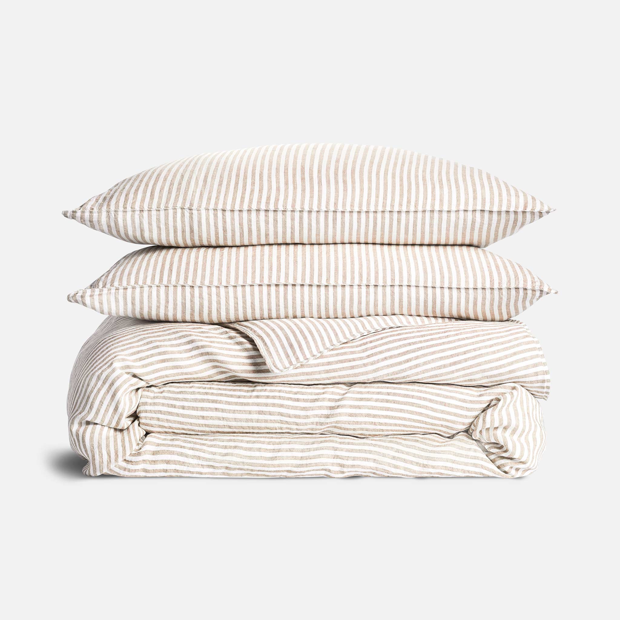 Washed European Linen Duvet Set - Image 9