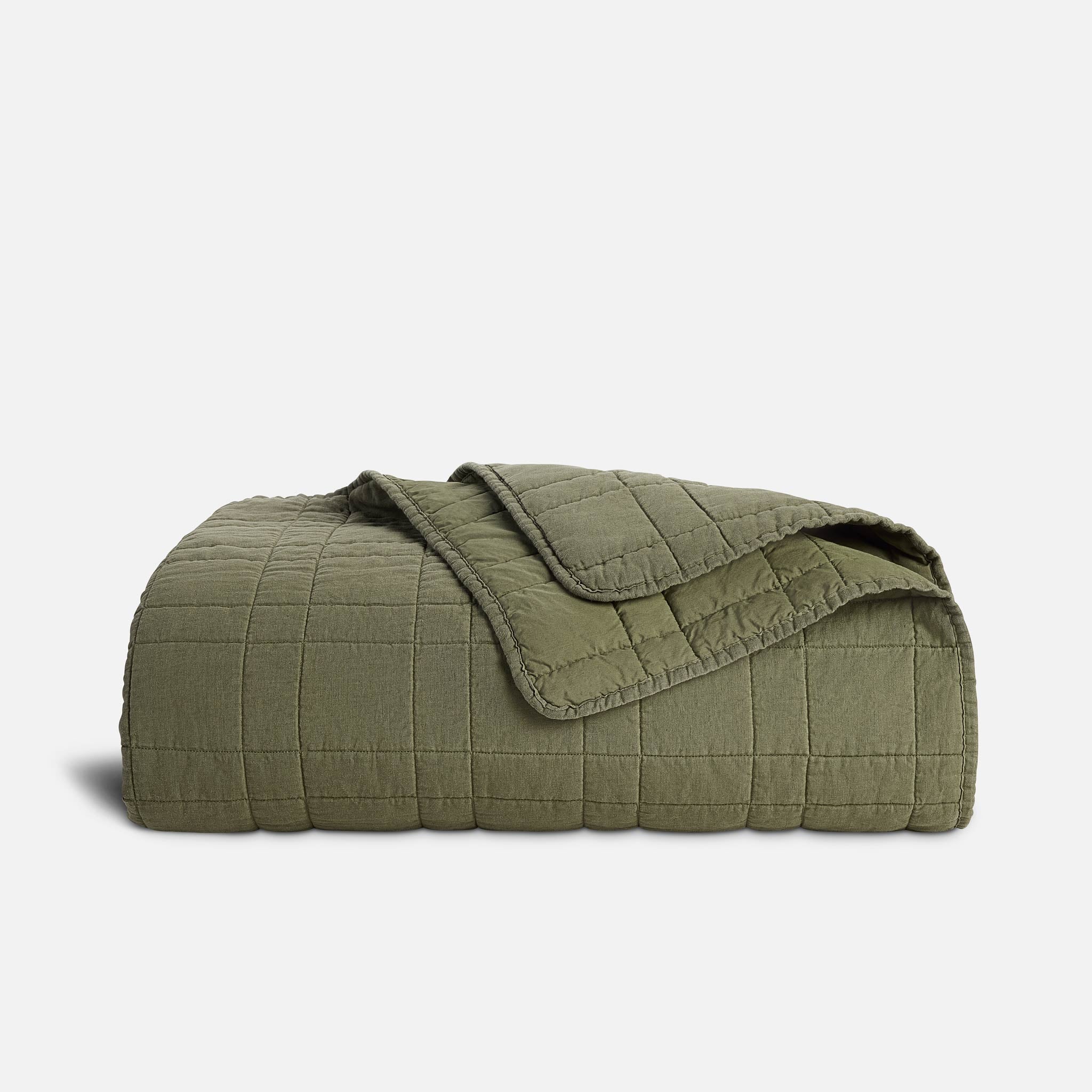Washed European Linen Quilt - Image 9