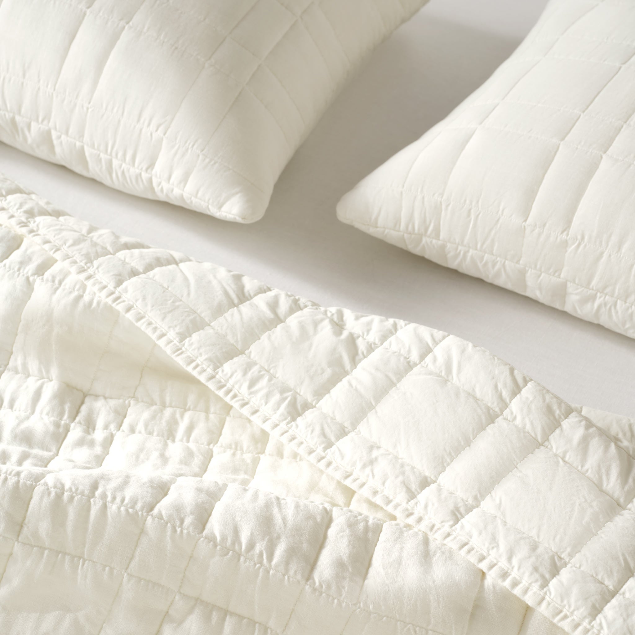 Washed European Linen Quilt Set - Image 7