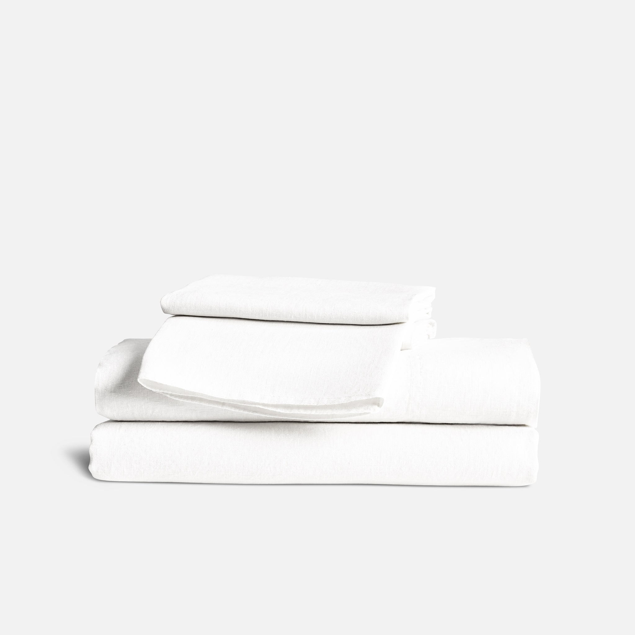 Washed European Linen Core Sheet Set - Image 3