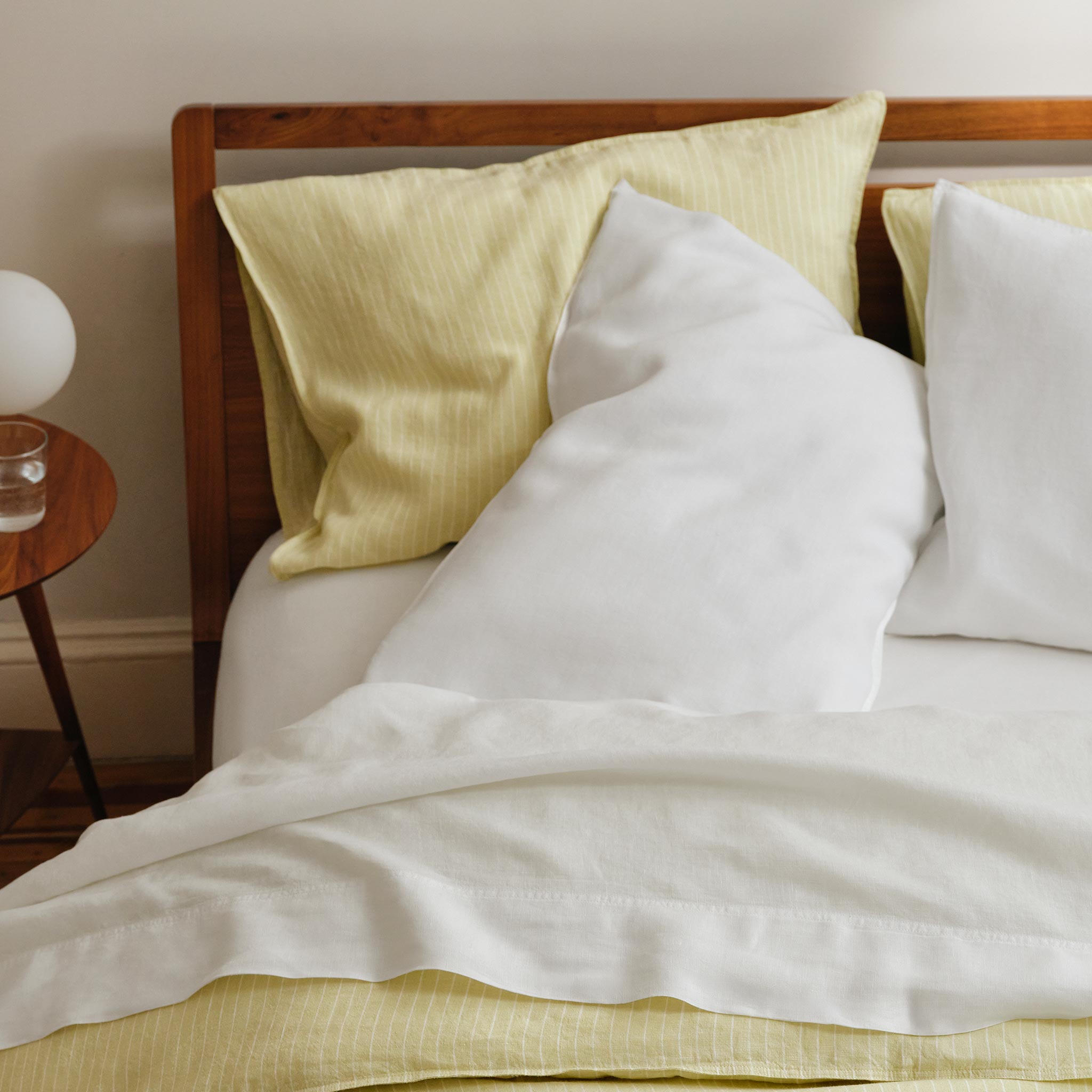 Washed European Linen Core Sheet Set - Image 6