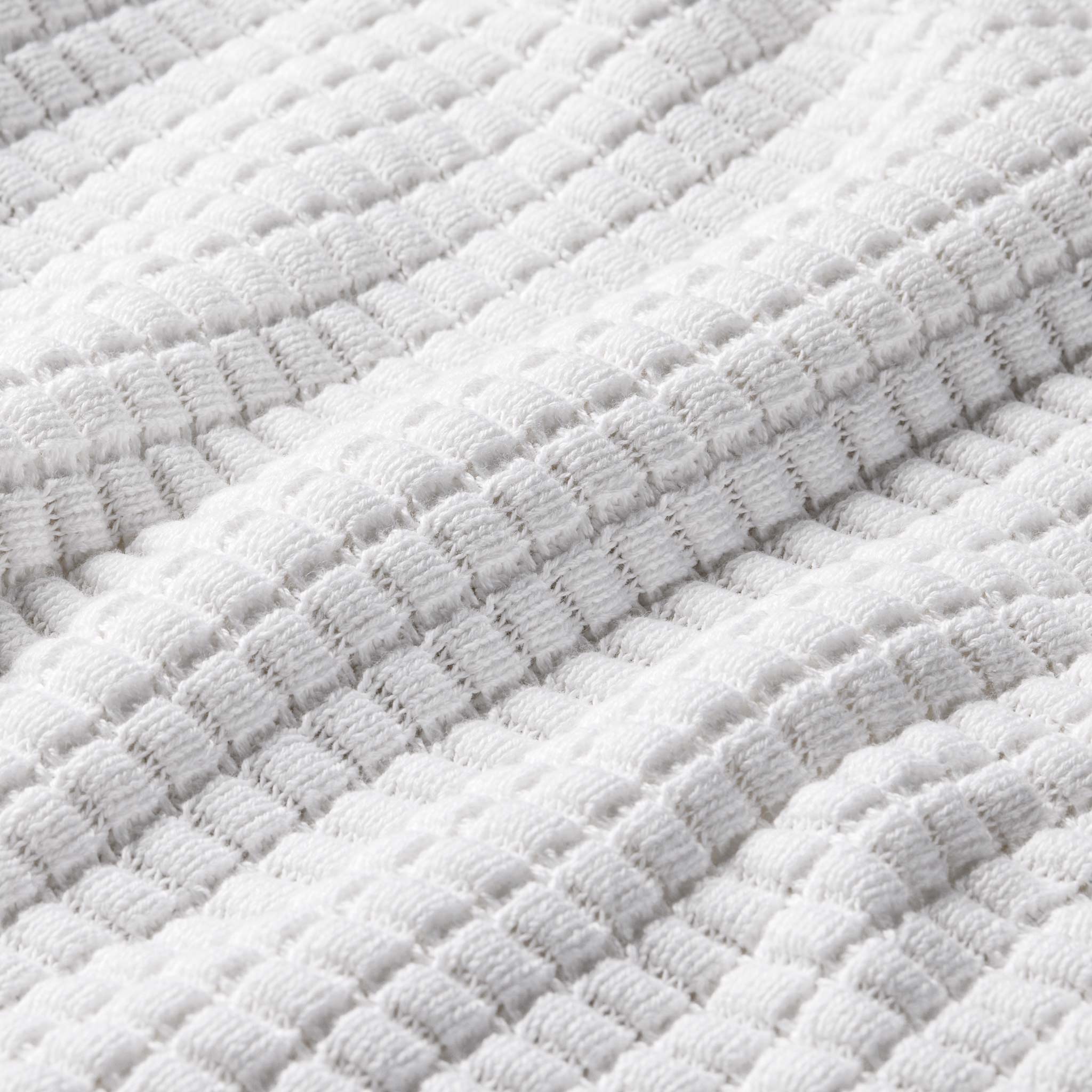 Grid Knit Cotton Throw Blanket - Last Call - Image 24