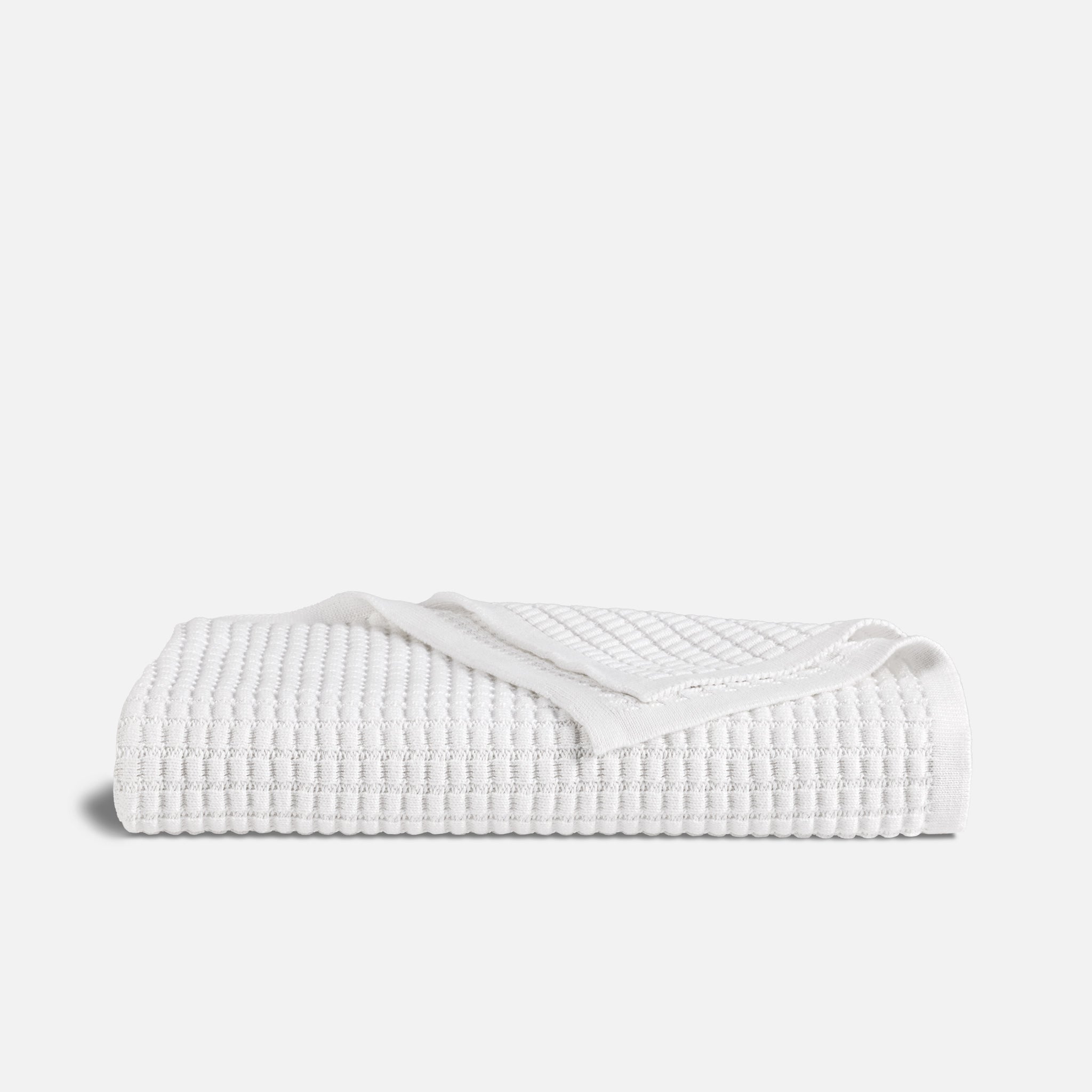Grid Knit Cotton Throw Blanket - Last Call - Image 23