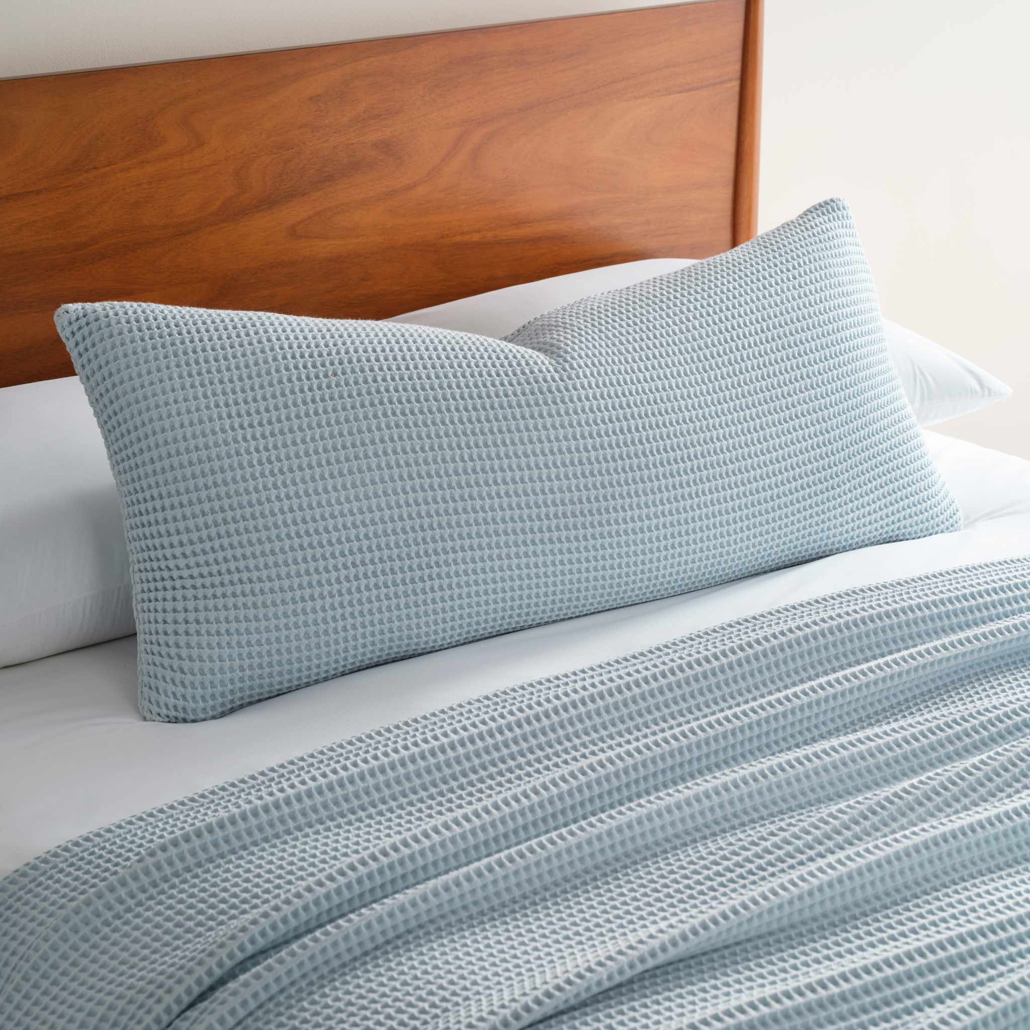 Dreamweave Waffle Lumbar Pillow Cover - Image 21