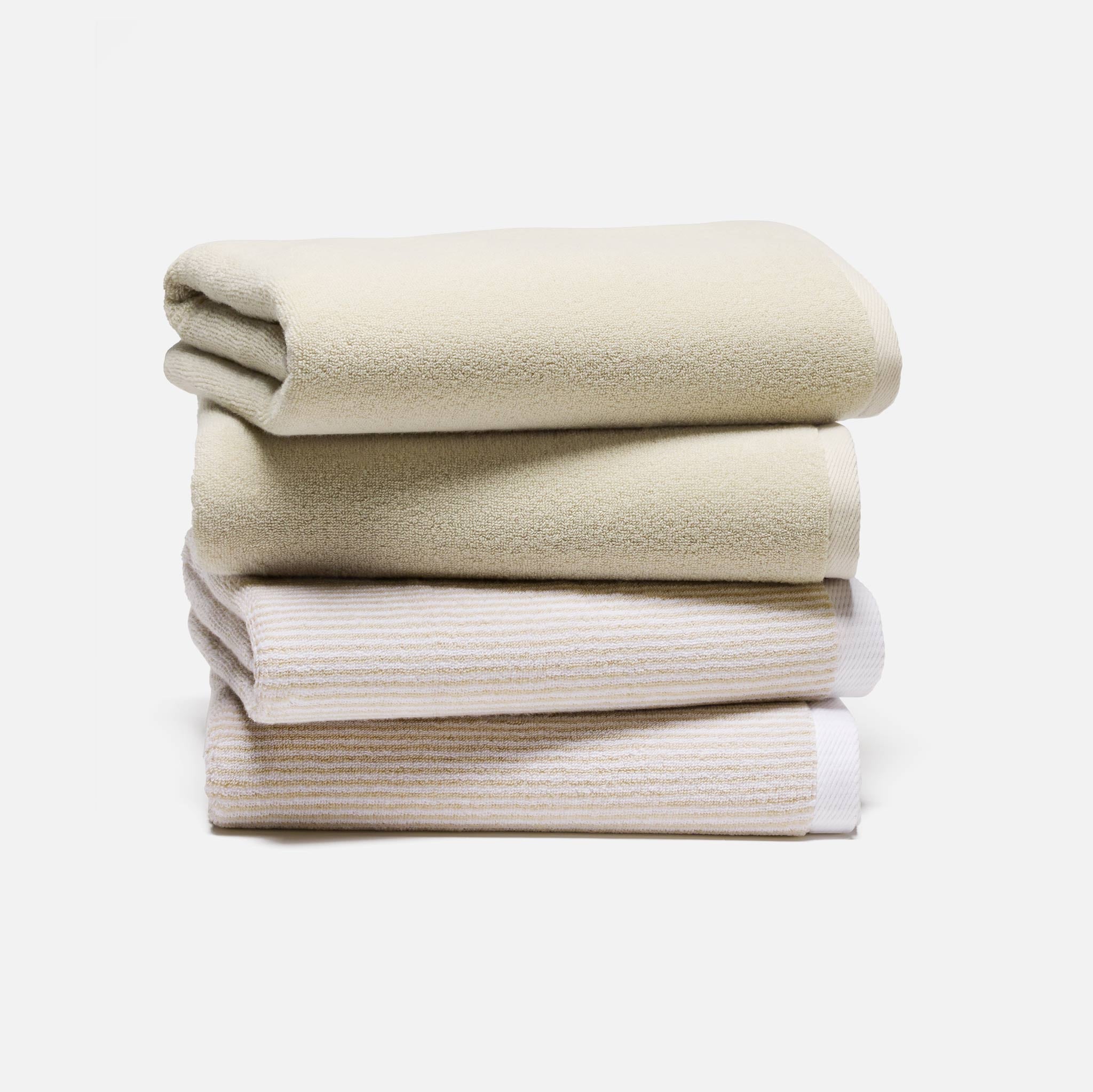 Plush Turkish Cotton Set of 4 Bath Towel Bundle - Image 13