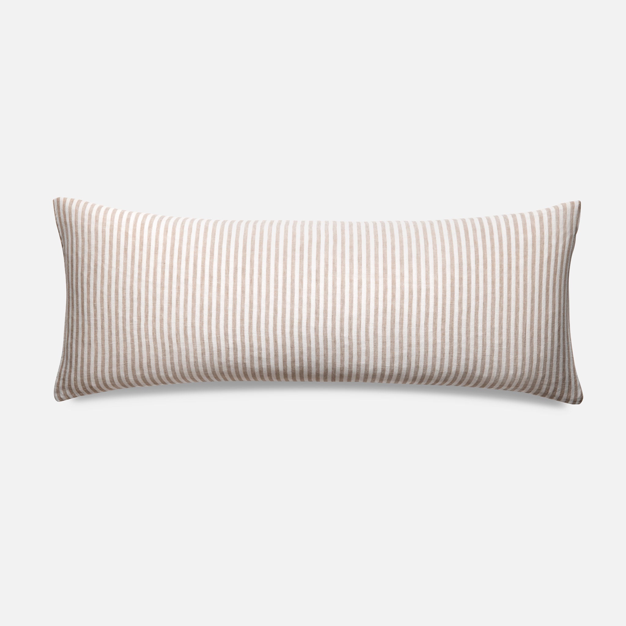 Washed European Linen Lumbar Pillow Cover