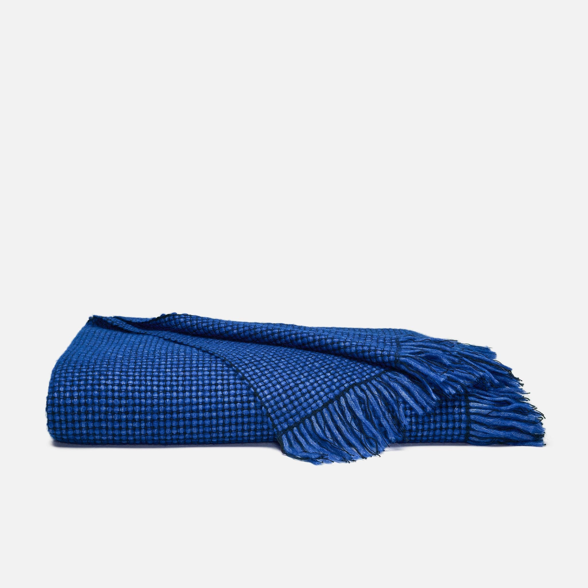 Basketweave Alpaca Throw Blanket - Image 8