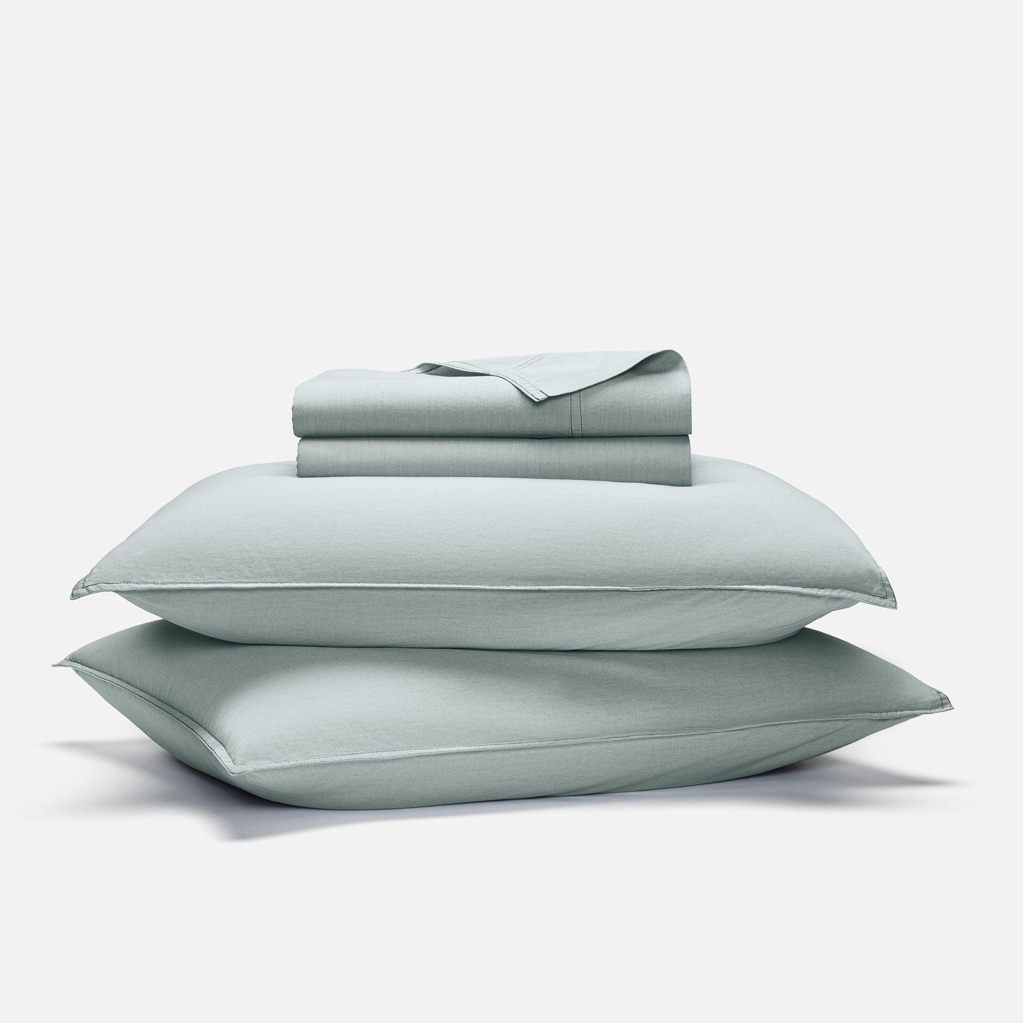 Washed Classic Percale Core Sheet Set - Image 15