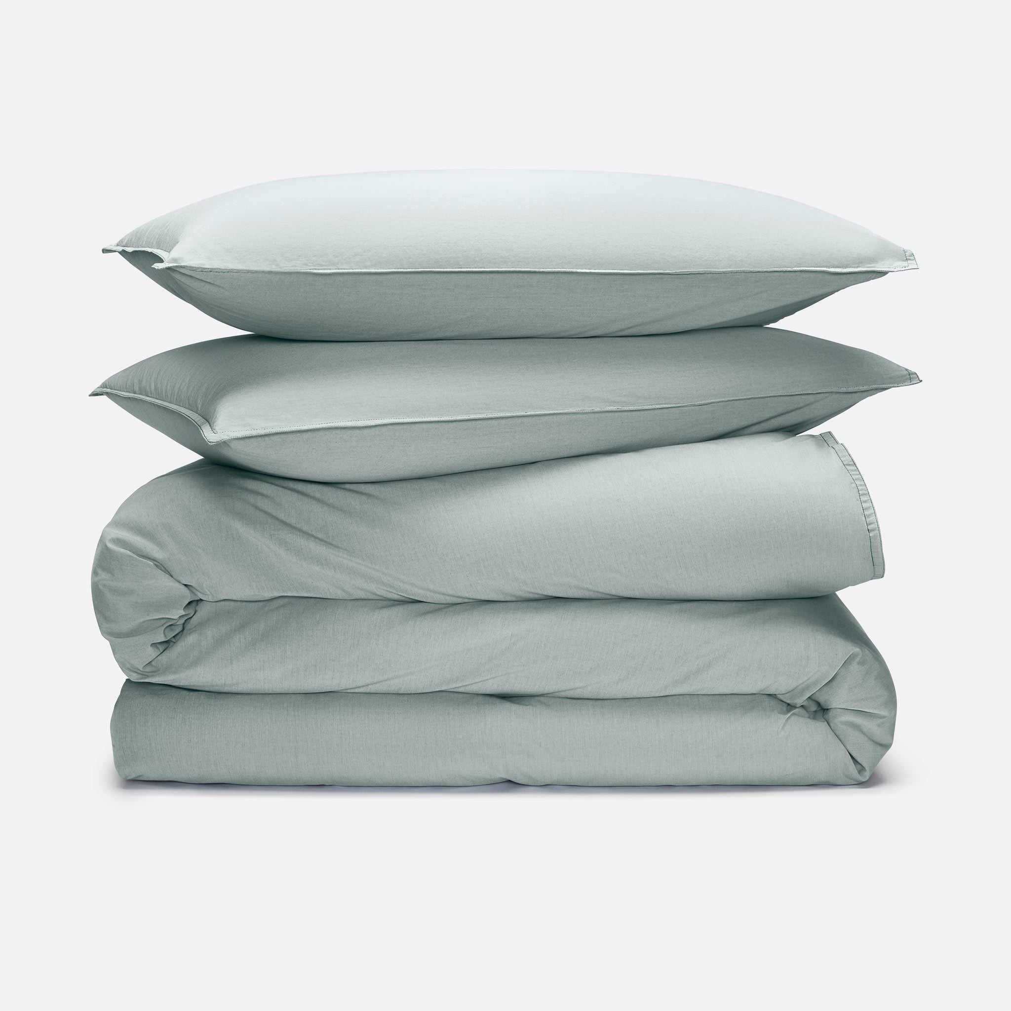 Washed Classic Percale Duvet Set - Image 12