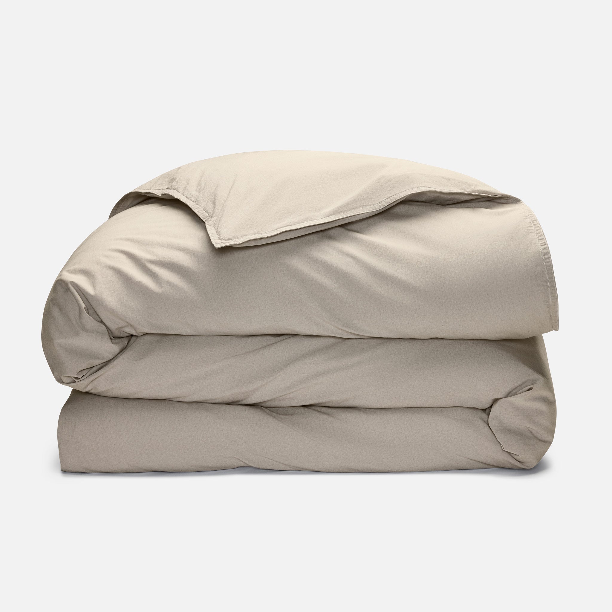 Washed Classic Percale Duvet Cover - Image 8