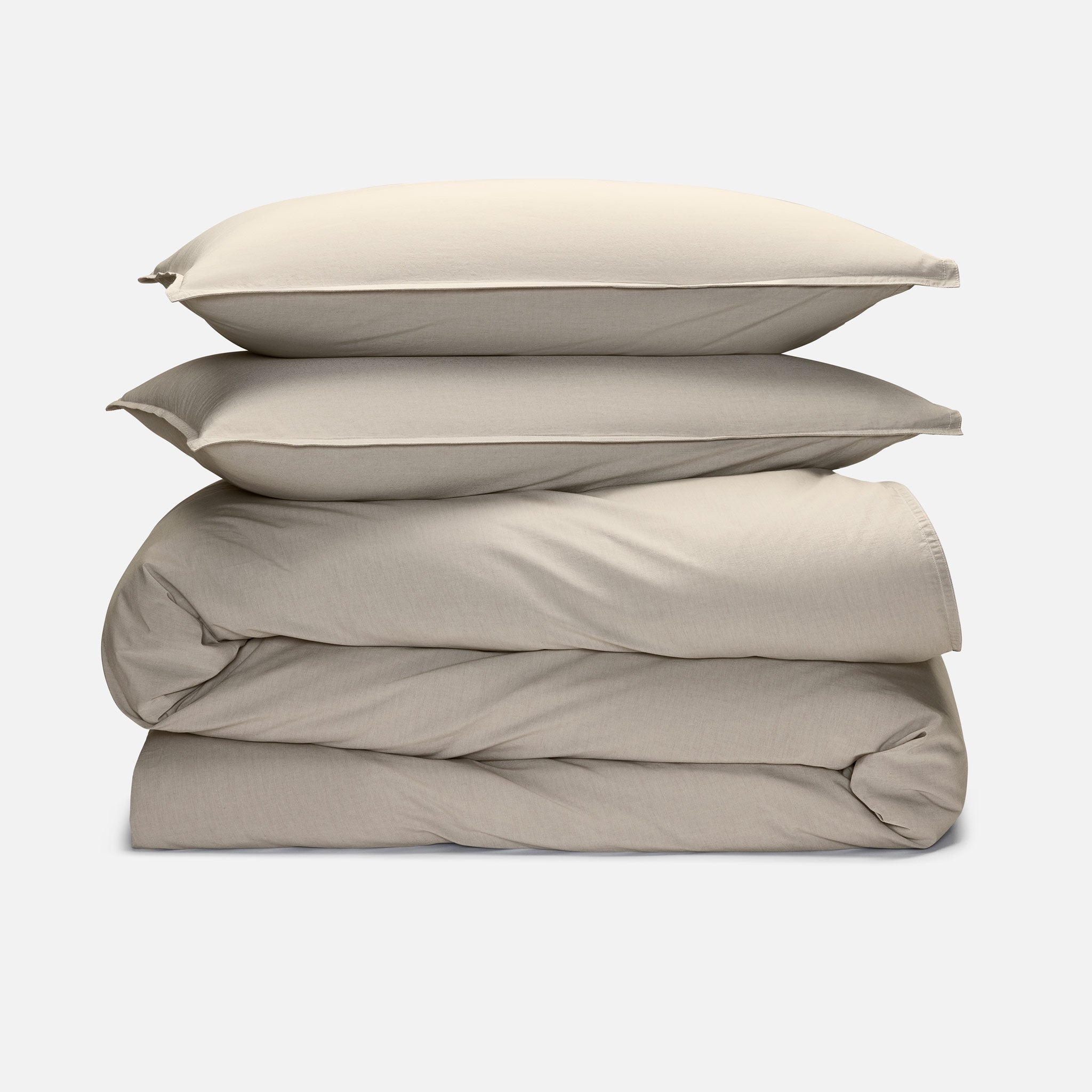 Washed Classic Percale Duvet Set - Image 8