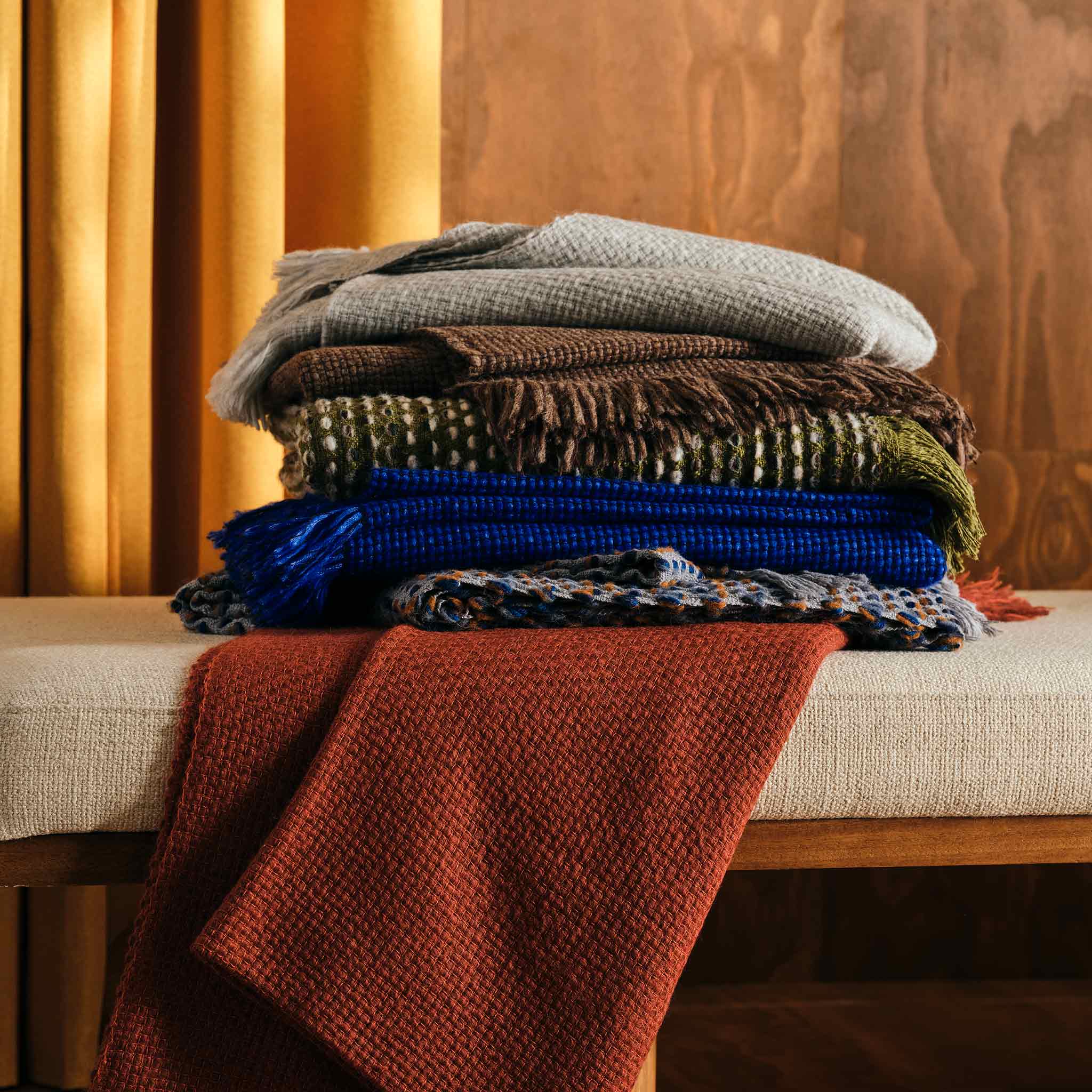 Basketweave Alpaca Throw Blanket - Image 11