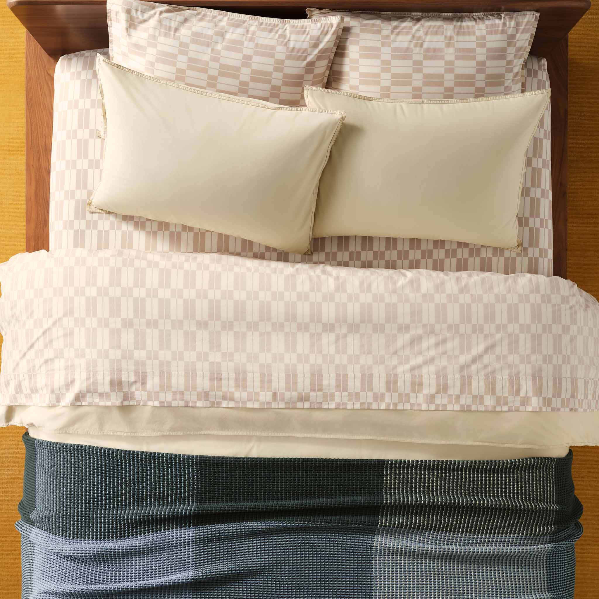 Washed Classic Percale Duvet Set - Image 29