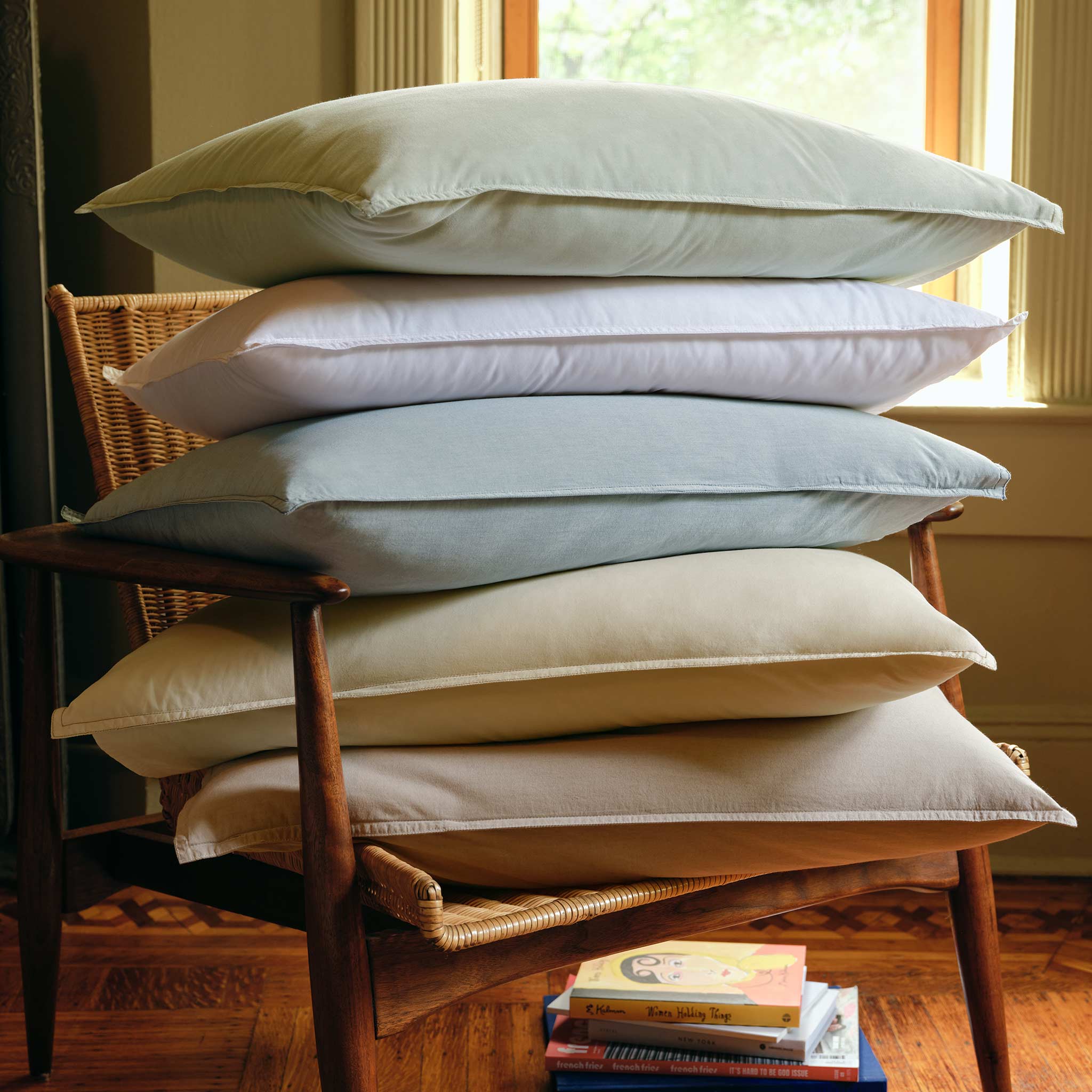 Washed Classic Percale Core Sheet Set - Image 23